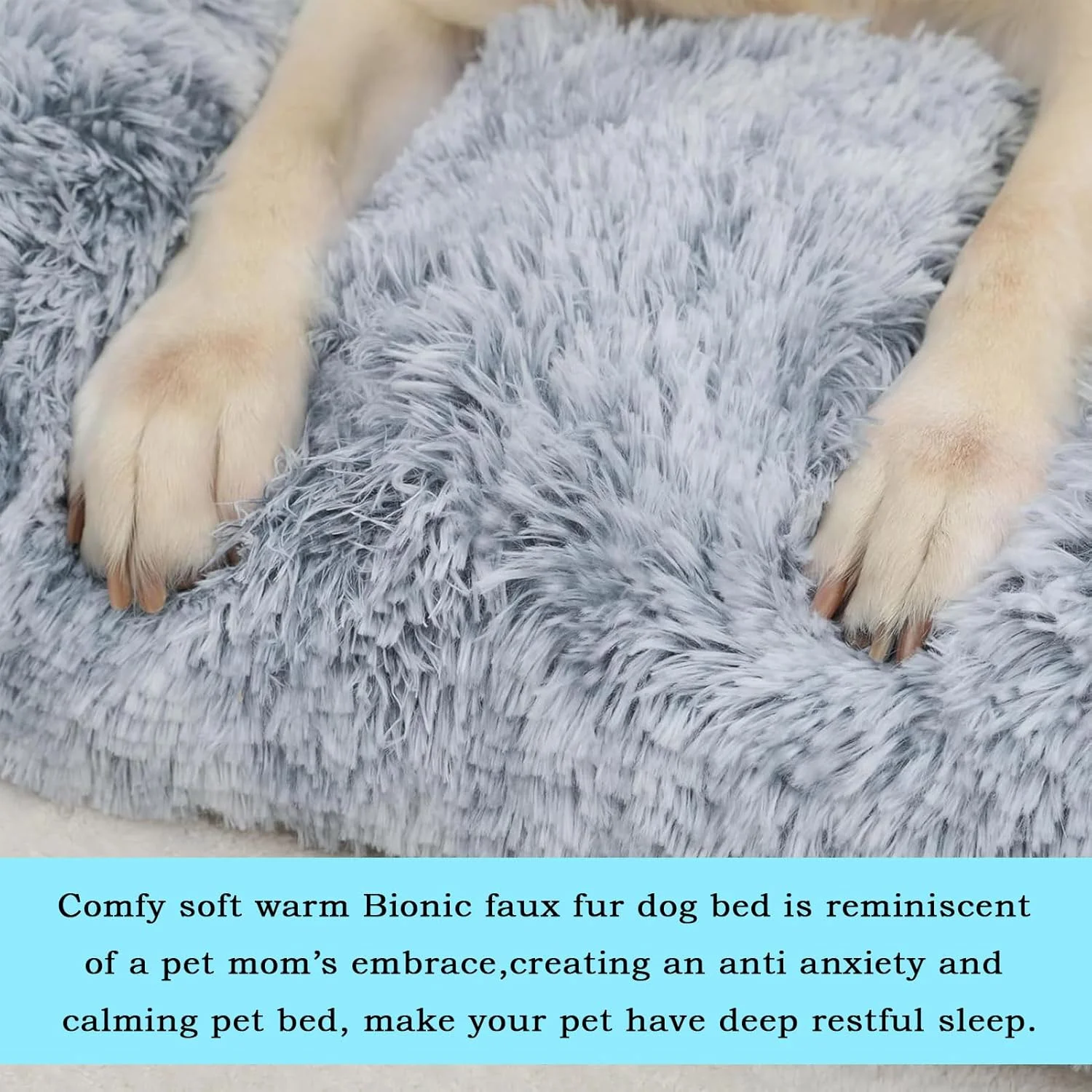 تشک تخت خواب سگ بزرگ مخملی نرم DIMUT، پدهای سگ قابل جابجایی و شستشو، تخت خواب حیوانات خانگی برای سگ ها و گربه های کوچک متوسط، تخت سگ فوم جعبه تخم مرغ ارتوپدی (بزرگ، خاکستری) تشک تخت خواب سگ بزرگ مخملی نرم DIMUT، پدهای سگ قابل جابجایی و شستشو، تخت خواب حیوانات خانگی برای سگ ها و گربه های کوچک متوسط، تخت سگ فوم جعبه تخم مرغ ارتوپدی (بزرگ، خاکستری)