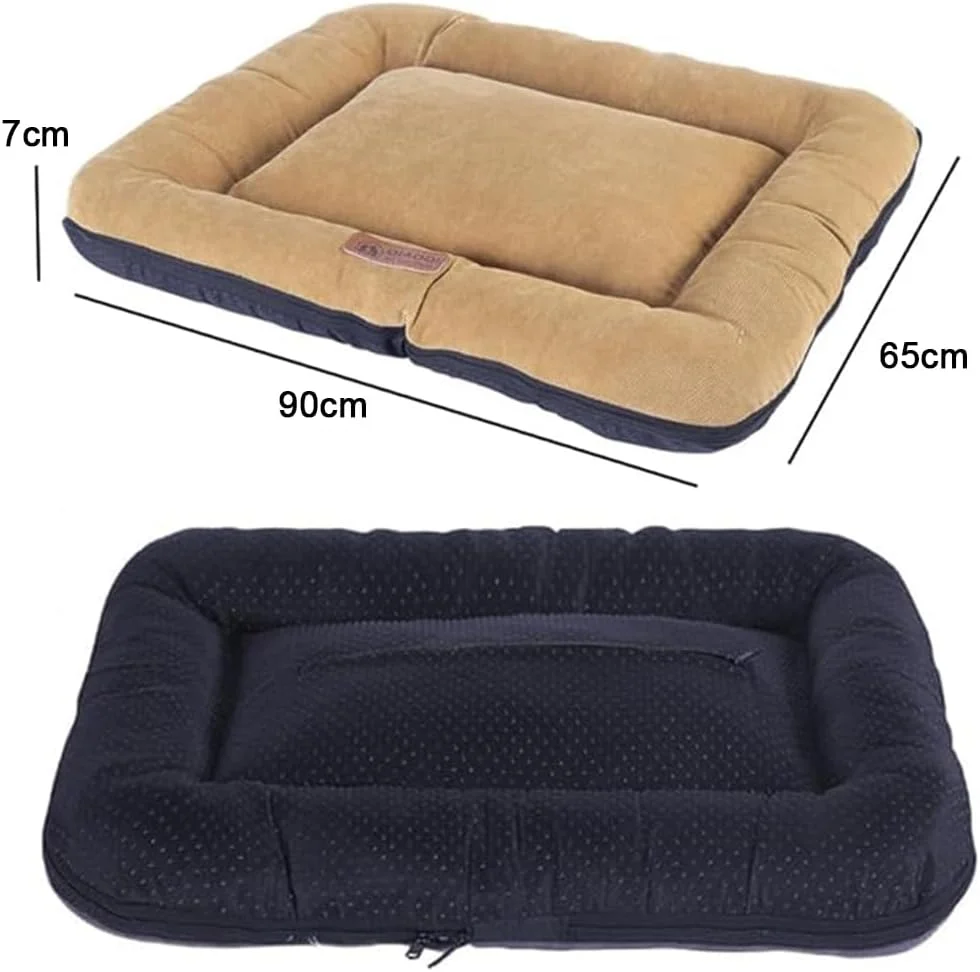 تخت خواب سگ برای سگ های بزرگ، تخت خواب نرم و لطیف، تخت خواب سگ مموری فوم با روکش قابل جابجایی و شستشو در ماشین لباسشویی، تخت خواب حیوانات خانگی برای سگ های بزرگ، جامبو، متوسط، کوچک، تشک برای خواب (90 * 65 سانتی متر) (زرد، خیلی بزرگ) تخت خواب سگ برای سگ های بزرگ، تخت خواب نرم و لطیف، تخت خواب سگ مموری فوم با روکش قابل جابجایی و شستشو در ماشین لباسشویی، تخت خواب حیوانات خانگی برای سگ های بزرگ، جامبو، متوسط، کوچک، تشک برای خواب (90 * 65 سانتی متر) (زرد، خیلی بزرگ)
