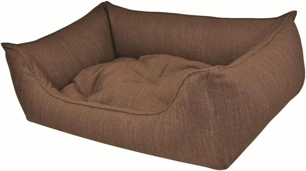 تخت سگ دندی مدل Eco قهوه ای، روکش و پرکننده قابل جدا شدن، قابل شستشو، ملایم برای مفاصل، نرم و لطیف، با کیفیت و مقاوم، ساخت آلمان، سایز M تخت سگ دندی مدل Eco قهوه ای، روکش و پرکننده قابل جدا شدن، قابل شستشو، ملایم برای مفاصل، نرم و لطیف، با کیفیت و مقاوم، ساخت آلمان، سایز M