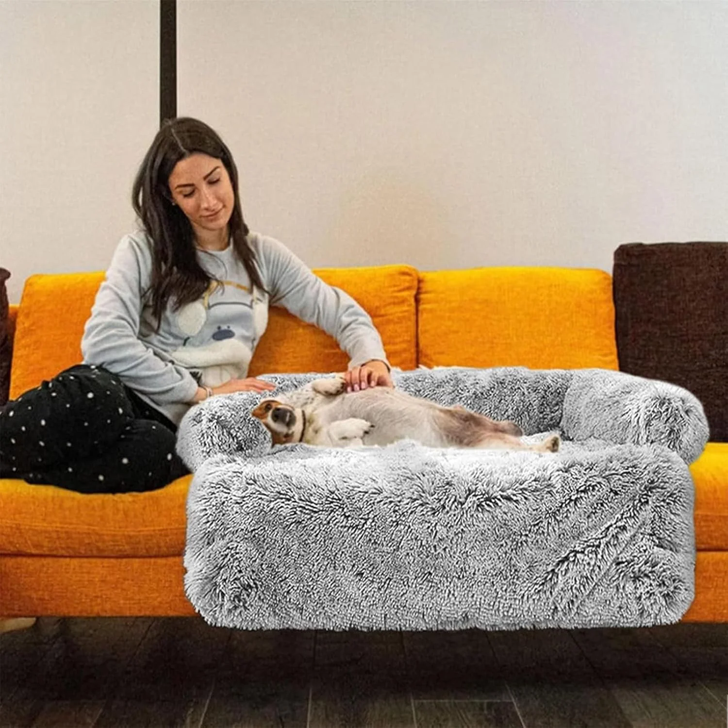 تخت خواب بزرگ سگ DIMUT، تخت خواب آرامش بخش سگ و گربه، تشک نرم تخت سگ، مبل سگ، تخت خواب ضد آب توله سگ برای محافظت از مبلمان مبل، تخت خواب حیوانات خانگی قابل شستشو (خاکستری روشن، بزرگ) تخت خواب بزرگ سگ DIMUT، تخت خواب آرامش بخش سگ و گربه، تشک نرم تخت سگ، مبل سگ، تخت خواب ضد آب توله سگ برای محافظت از مبلمان مبل، تخت خواب حیوانات خانگی قابل شستشو (خاکستری روشن، بزرگ)