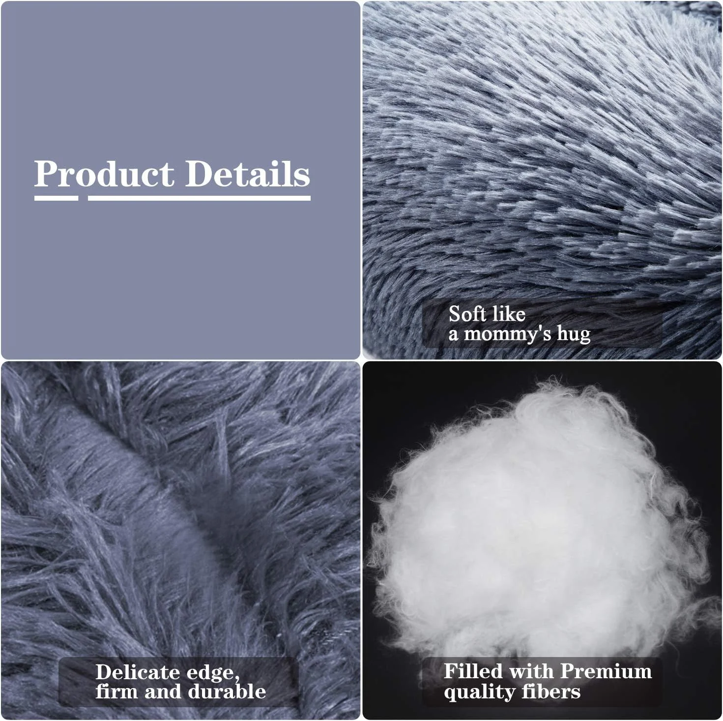 تخت خواب آرامش بخش سگ MFOX (L/XL/XXL/XXXL) برای سگ های متوسط و بزرگ، تخت خواب راحت حیوانات خانگی، خز مصنوعی، مدل دونات مناسب برای وزن 11 تا 45 کیلوگرم تخت خواب آرامش بخش سگ MFOX (L/XL/XXL/XXXL) برای سگ های متوسط و بزرگ، تخت خواب راحت حیوانات خانگی، خز مصنوعی، مدل دونات مناسب برای وزن 11 تا 45 کیلوگرم