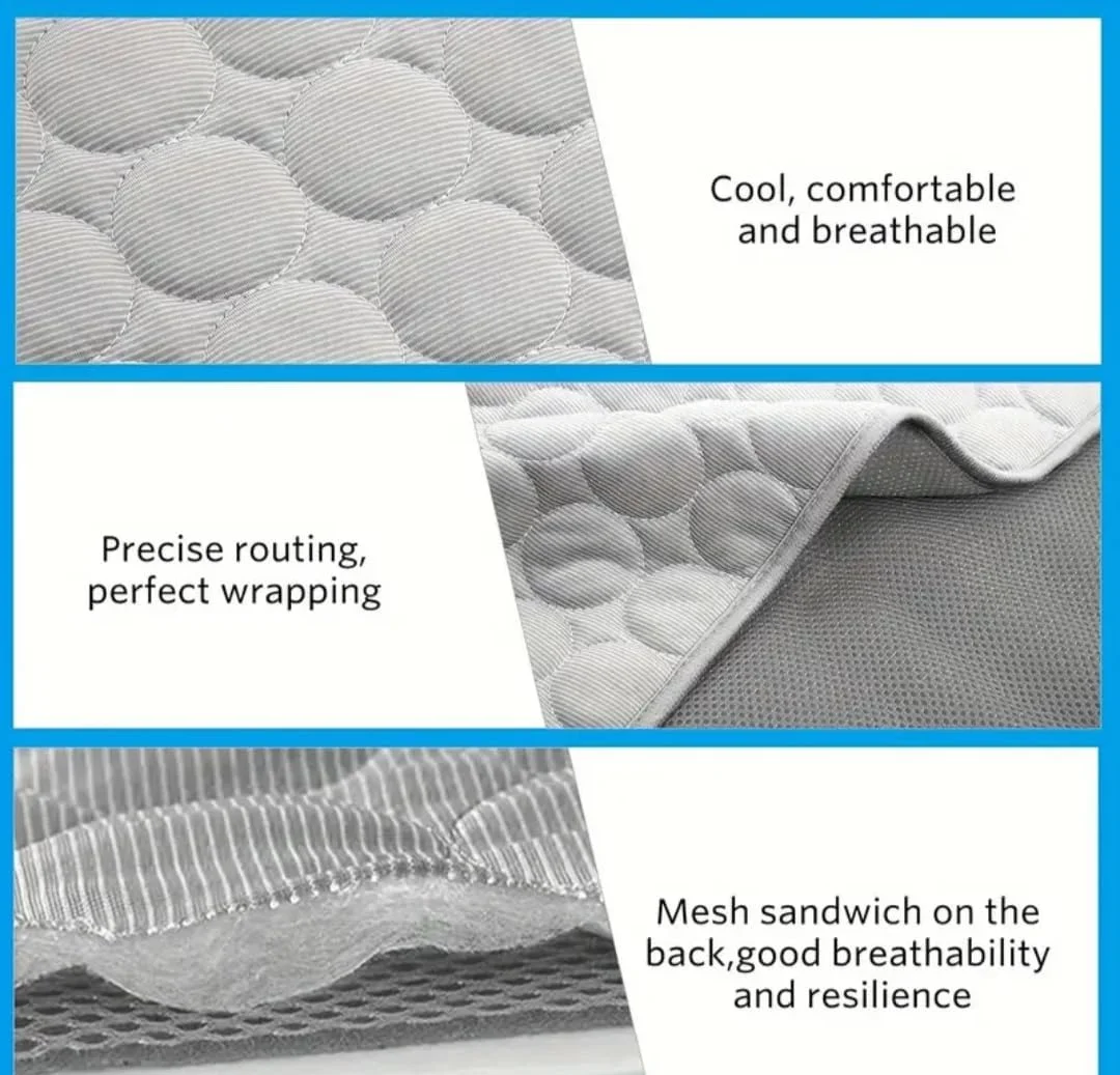 تشک خنک کننده حیوانات خانگی Nspr، (60x50 سانتی متر) کوسن تابستانی، تشک ابریشمی یخی سگ، تشک خنک کننده تنفسی مقاوم در برابر گاز گرفتن، برای سگ ها و گربه ها، تشک لانه تابستانی قابل شستشو (60x50 سانتی متر) تشک خنک کننده حیوانات خانگی Nspr، (60x50 سانتی متر) کوسن تابستانی، تشک ابریشمی یخی سگ، تشک خنک کننده تنفسی مقاوم در برابر گاز گرفتن، برای سگ ها و گربه ها، تشک لانه تابستانی قابل شستشو (60x50 سانتی متر)