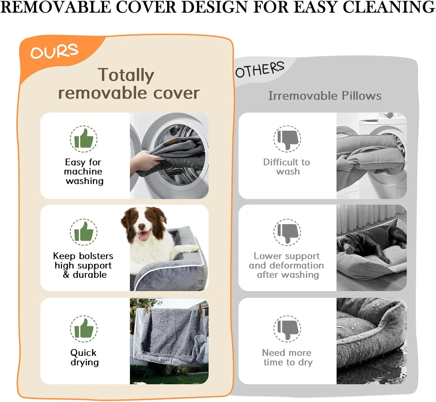 تخت خواب سگ Comfort Expression XL برای سگ های خیلی بزرگ، تخت خواب سگ XL، تخت خواب سگ بزرگ قابل شستشو، تخت خواب سگ جامبو با روکش و زیپ قابل جابجایی، تخت خواب سگ خیلی بزرگ با روکش تخت سگ تخت خواب سگ Comfort Expression XL برای سگ های خیلی بزرگ، تخت خواب سگ XL، تخت خواب سگ بزرگ قابل شستشو، تخت خواب سگ جامبو با روکش و زیپ قابل جابجایی، تخت خواب سگ خیلی بزرگ با روکش تخت سگ