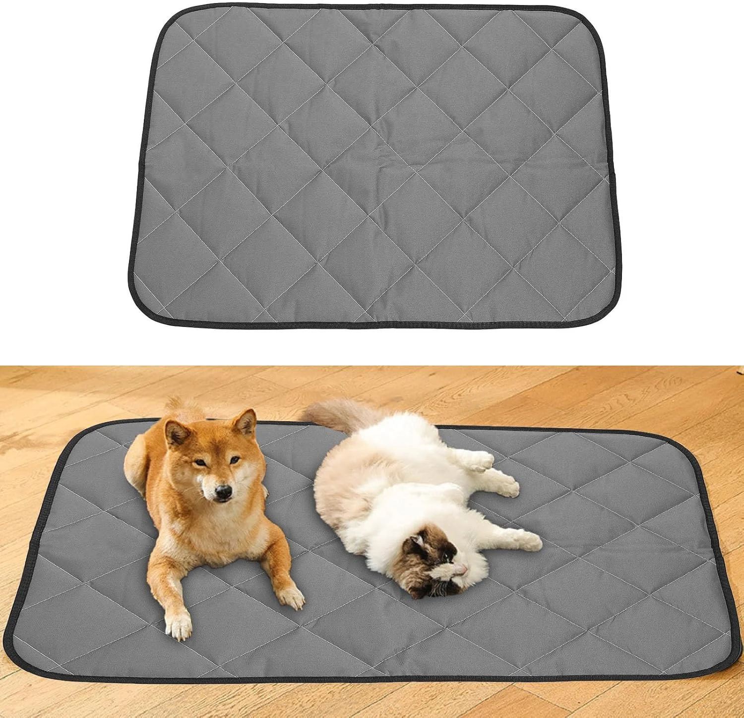 پد لانه سگ مقاوم در برابر جویدن، تشک تخت سگ راحت و تنفسی برای قفس سگ، تشک لانه سگ قابل شستشو و ضد گاز گرفتن برای جویدن تهاجمی (XL) پد لانه سگ مقاوم در برابر جویدن، تشک تخت سگ راحت و تنفسی برای قفس سگ، تشک لانه سگ قابل شستشو و ضد گاز گرفتن برای جویدن تهاجمی (XL)
