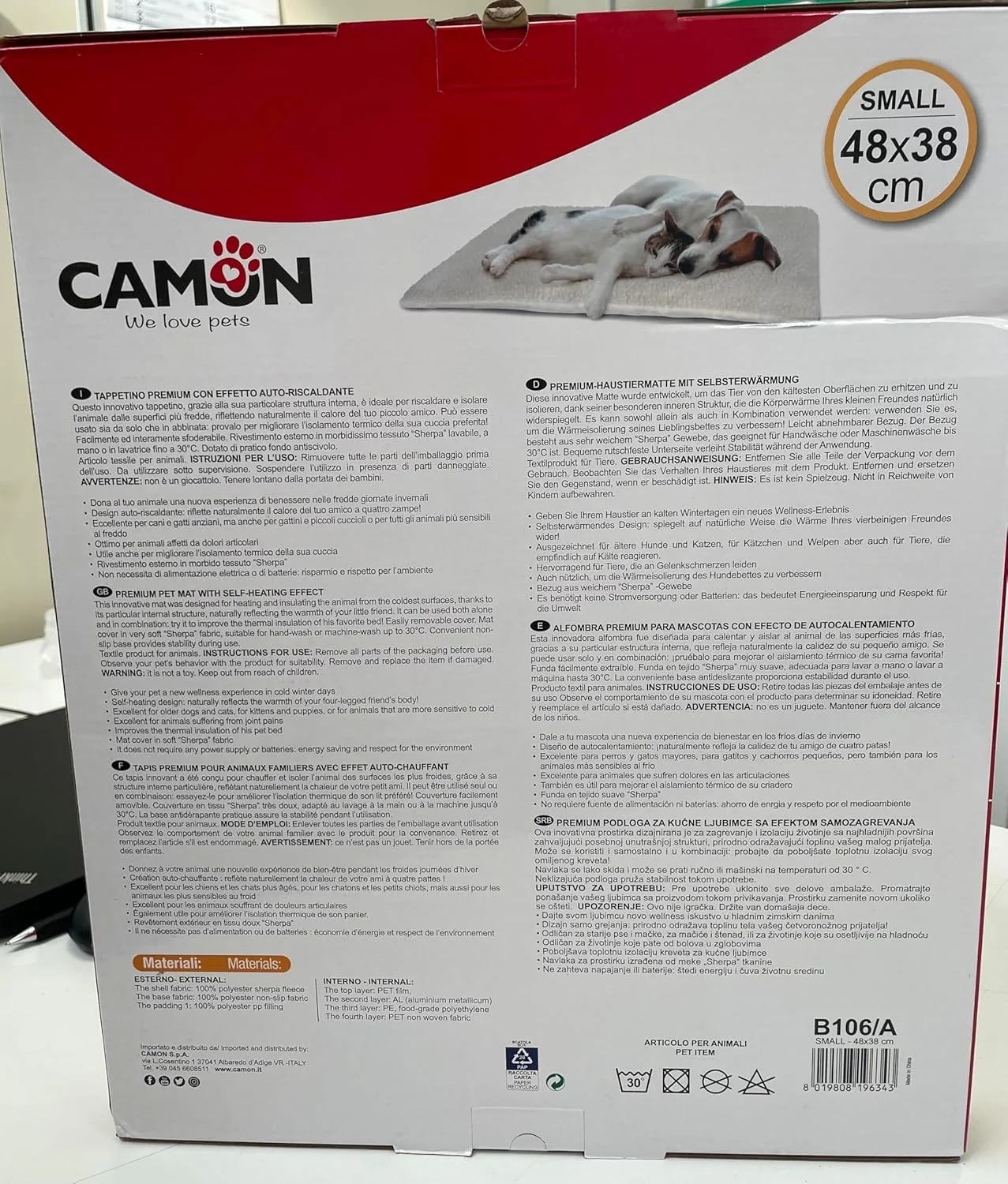 تشک خود گرمایشی پریمیوم Camon برای سگ و گربه، کوچک، تشک گرم حیوانات خانگی، ضخیم و نرم، تشک های خود گرمایشی پریمیوم حیوانات خانگی، تشک های حیوانات خانگی قابل شستشو، تشک خواب حیوانات خانگی برای گربه ها، پتوی خود گرمایشی تشک خود گرمایشی پریمیوم Camon برای سگ و گربه، کوچک، تشک گرم حیوانات خانگی، ضخیم و نرم، تشک های خود گرمایشی پریمیوم حیوانات خانگی، تشک های حیوانات خانگی قابل شستشو، تشک خواب حیوانات خانگی برای گربه ها، پتوی خود گرمایشی