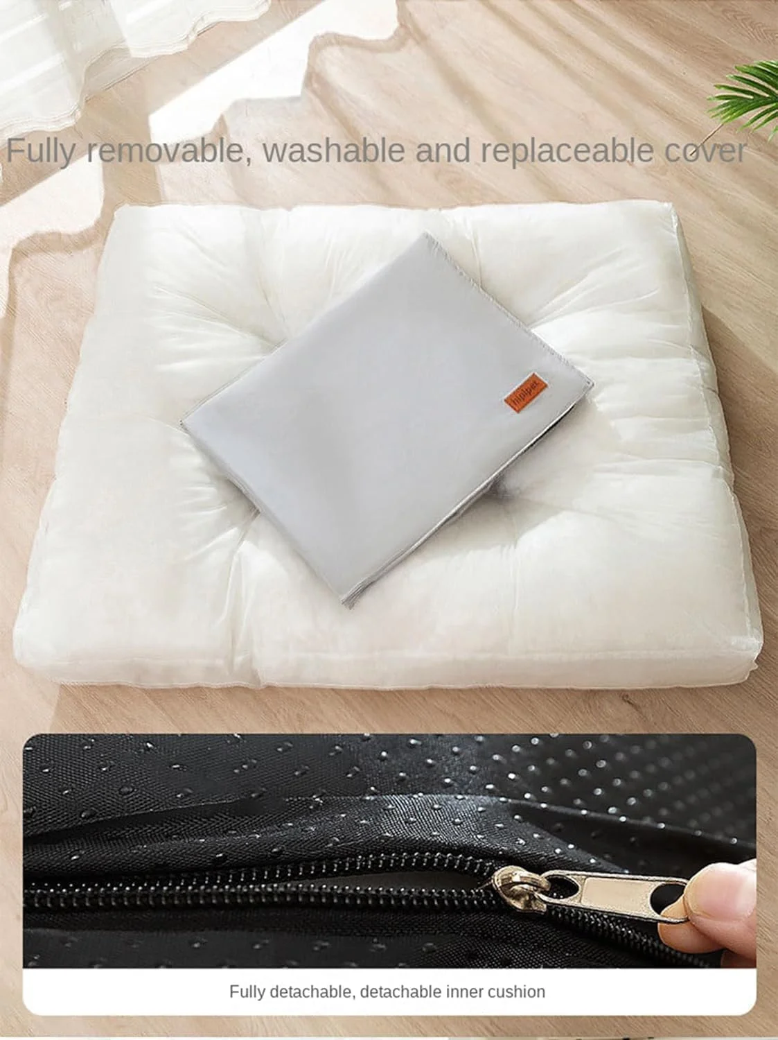 تخت سگ Blueland، تشک سگ برای سگ های کوچک، متوسط و بزرگ، تخت سگ فوم حافظه دار برای تسکین مفاصل، تخت سگ و گربه با روکش ضد آب و نرم، با روکش قابل جابجایی و شستشو (متوسط) تخت سگ Blueland، تشک سگ برای سگ های کوچک، متوسط و بزرگ، تخت سگ فوم حافظه دار برای تسکین مفاصل، تخت سگ و گربه با روکش ضد آب و نرم، با روکش قابل جابجایی و شستشو (متوسط)