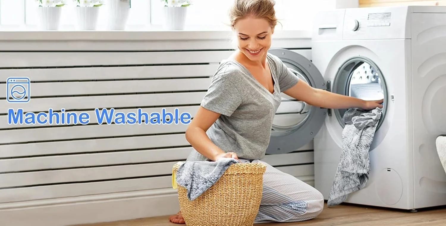 تخت خواب بزرگ سگ انسان DEONG مناسب برای شما و حیوانات خانگی، سایز آرامش بخش برای خانواده های حیوانات خانگی با جیب ذخیره سازی، ضد آب و قابل شستشو با خز مصنوعی ارتوپدی (6XL) تخت خواب بزرگ سگ انسان DEONG مناسب برای شما و حیوانات خانگی، سایز آرامش بخش برای خانواده های حیوانات خانگی با جیب ذخیره سازی، ضد آب و قابل شستشو با خز مصنوعی ارتوپدی (6XL)