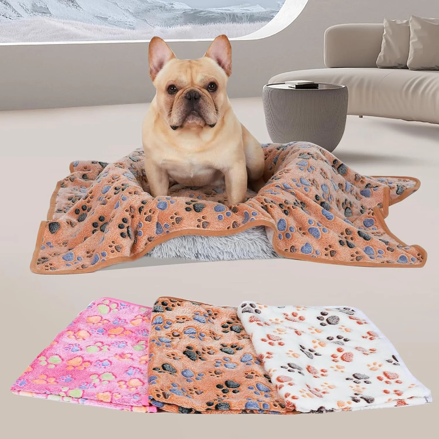 پتو سگ برای سگ های کوچک و متوسط قابل شستشو، بسته 3 عددی پتو حیوانات خانگی قابل شستشو 52 x 76 سانتی متر، پتو نرم و فازی برای توله سگ، روکش پرتابی برای لانه، تخت، پتو برای سگ ها، پتو حیوانات خانگی برای سگ ها پتو سگ برای سگ های کوچک و متوسط قابل شستشو، بسته 3 عددی پتو حیوانات خانگی قابل شستشو 52 x 76 سانتی متر، پتو نرم و فازی برای توله سگ، روکش پرتابی برای لانه، تخت، پتو برای سگ ها، پتو حیوانات خانگی برای سگ ها