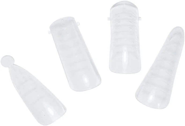 قالب های اکستنشن ناخن حرفه ای و قابل استفاده مجدد Global Fashion - مدل Extended، بسته 96 عددی | راه حل عالی برای اکستنشن ناخن