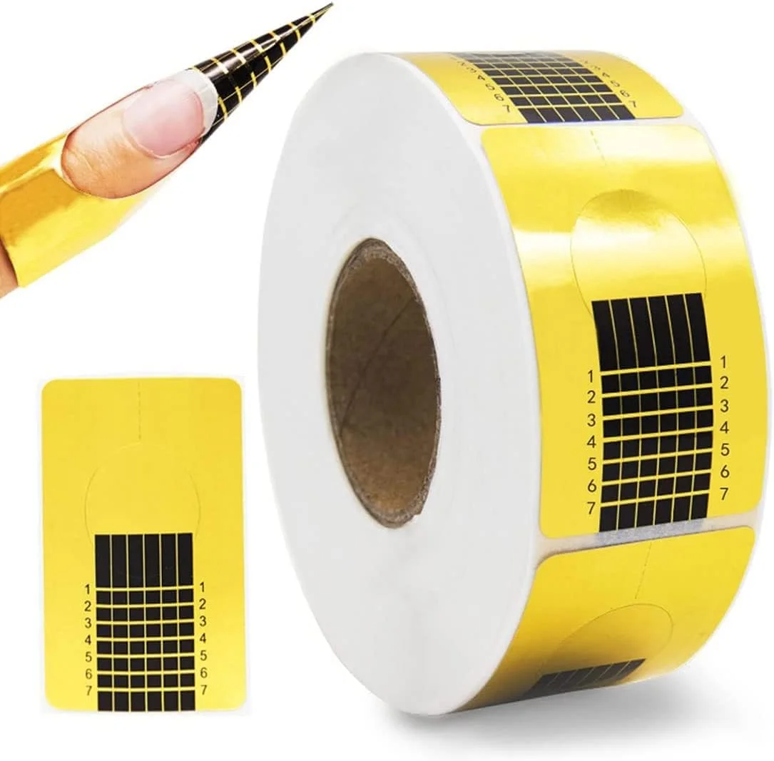 فرمر طلایی کاشت ناخن LA PERLA TECH برای ژل UV اکریلیک 500 عددی