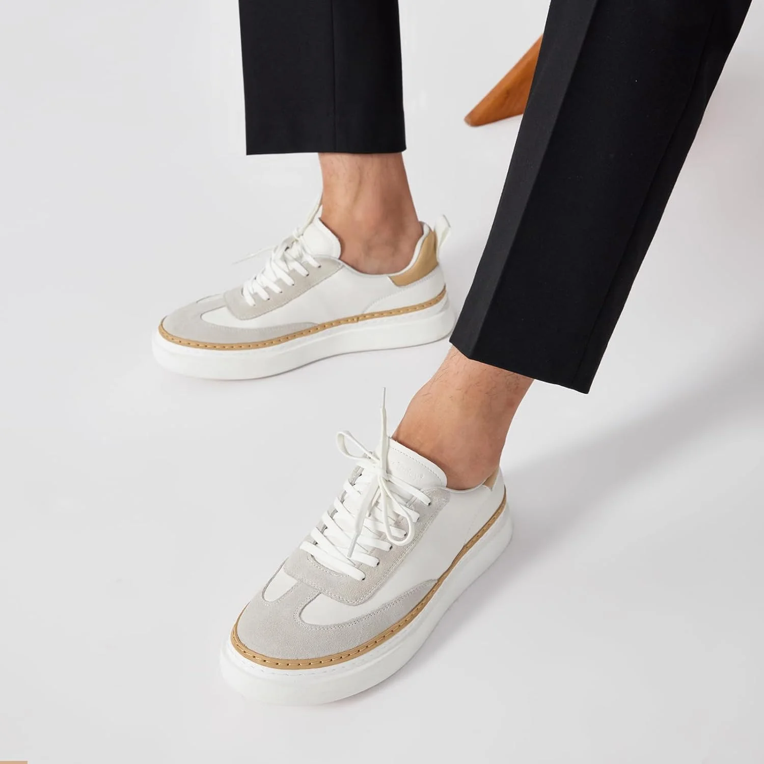 کفش کتانی مردانه BEAU TODAY، کفش کتانی چرمی رترو مردانه، کفش تنیس کلاسیک OG، کفش پیاده روی و دویدن راحت، کفش کتانی مد روز مردانه کفش کتانی مردانه BEAU TODAY، کفش کتانی چرمی رترو مردانه، کفش تنیس کلاسیک OG، کفش پیاده روی و دویدن راحت، کفش کتانی مد روز مردانه