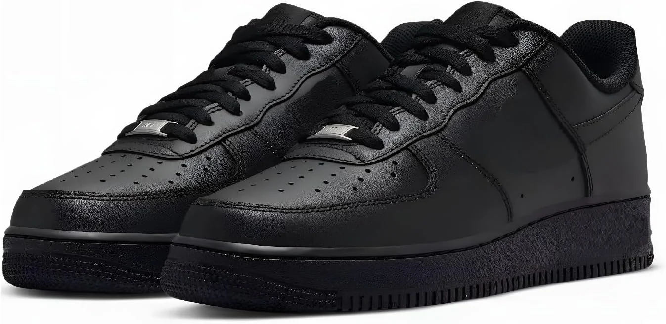 کفش ورزشی مردانه نیروی هوایی مشکی BADLAV | کفش های راحت مدل n-2.0 کفش ورزشی مردانه نیروی هوایی مشکی BADLAV | کفش های راحت مدل n-2.0