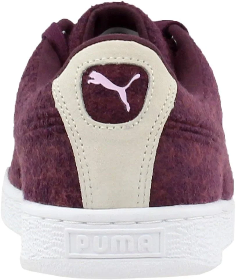 کفش کتانی مردانه پوما مدل Basket Classic Embossed Wool، مشکی، سایز 42.5 اروپا