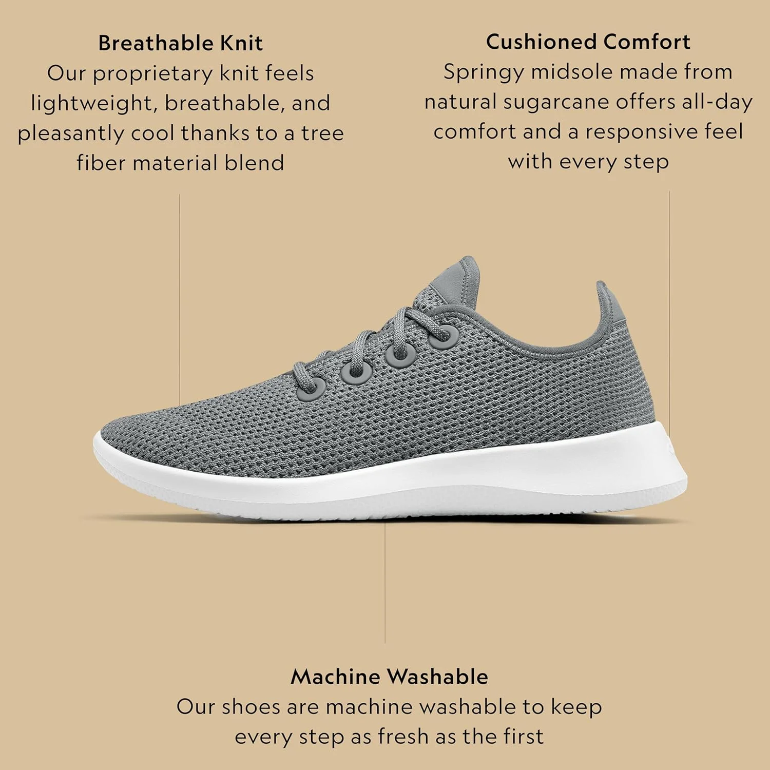 کفش مردانه آلبردز مدل Tree Runner کفش مردانه آلبردز مدل Tree Runner