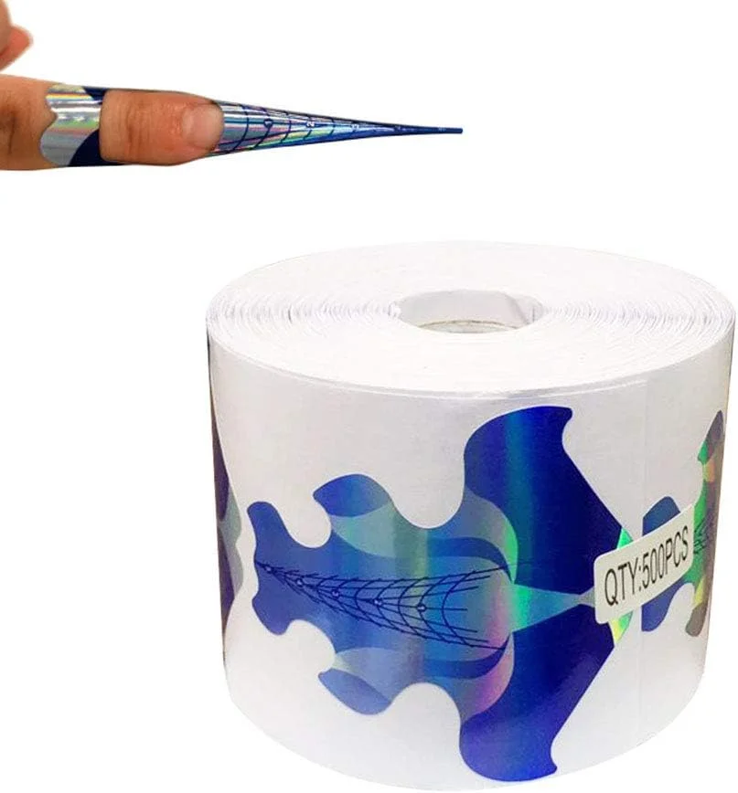 فرمر ناخن فرانسوی طرح ماهی FingerAngel، 500 عددی، لیزری، چسبی، مناسب کاشت ژل و پودر، طراحی ناخن و فر کردن ژل ناخن (آبی لیزری) فرمر ناخن فرانسوی طرح ماهی FingerAngel، 500 عددی، لیزری، چسبی، مناسب کاشت ژل و پودر، طراحی ناخن و فر کردن ژل ناخن (آبی لیزری)