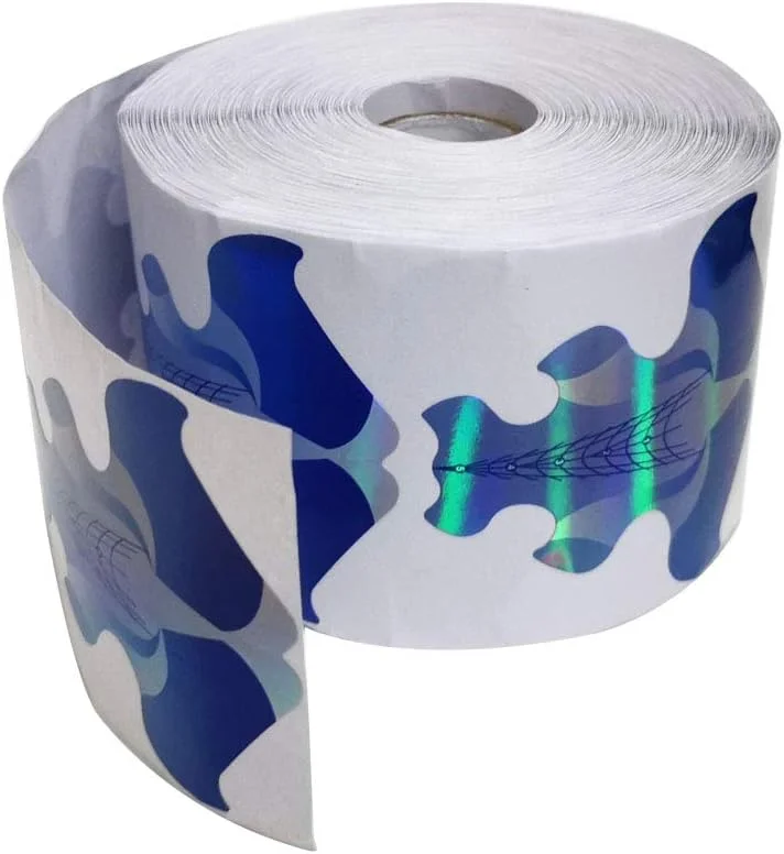 فرمر ناخن فرانسوی طرح ماهی FingerAngel، 500 عددی، لیزری، چسبی، مناسب کاشت ژل و پودر، طراحی ناخن و فر کردن ژل ناخن (آبی لیزری) فرمر ناخن فرانسوی طرح ماهی FingerAngel، 500 عددی، لیزری، چسبی، مناسب کاشت ژل و پودر، طراحی ناخن و فر کردن ژل ناخن (آبی لیزری)