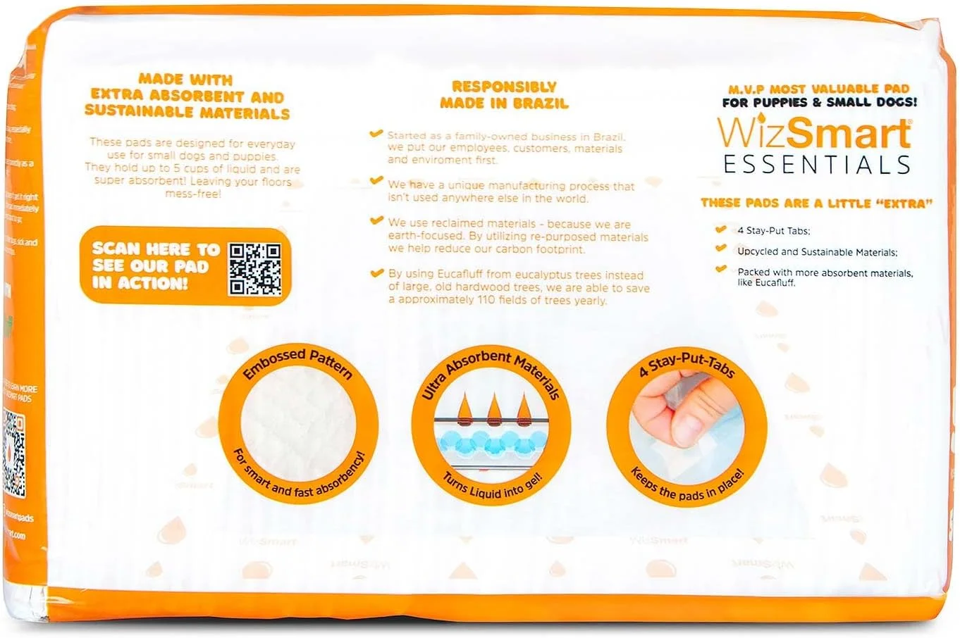 پدهای ضروری ویزاسمارت، بزرگ، 50 عددی پدهای ضروری ویزاسمارت، بزرگ، 50 عددی