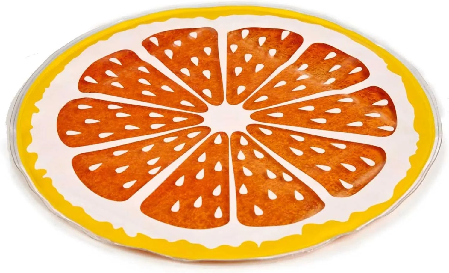 وِل هوم مبلیاریو اِ دِکوراسیون زیرانداز خنک کننده پی وی سی طرح نارنجی برای حیوانات خانگی قطر 35 سانتی متر وِل هوم مبلیاریو اِ دِکوراسیون زیرانداز خنک کننده پی وی سی طرح نارنجی برای حیوانات خانگی قطر 35 سانتی متر