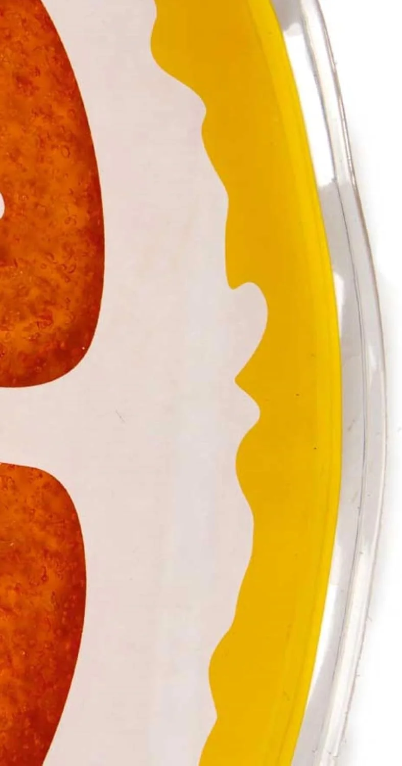 وِل هوم مبلیاریو اِ دِکوراسیون زیرانداز خنک کننده پی وی سی طرح نارنجی برای حیوانات خانگی قطر 35 سانتی متر وِل هوم مبلیاریو اِ دِکوراسیون زیرانداز خنک کننده پی وی سی طرح نارنجی برای حیوانات خانگی قطر 35 سانتی متر