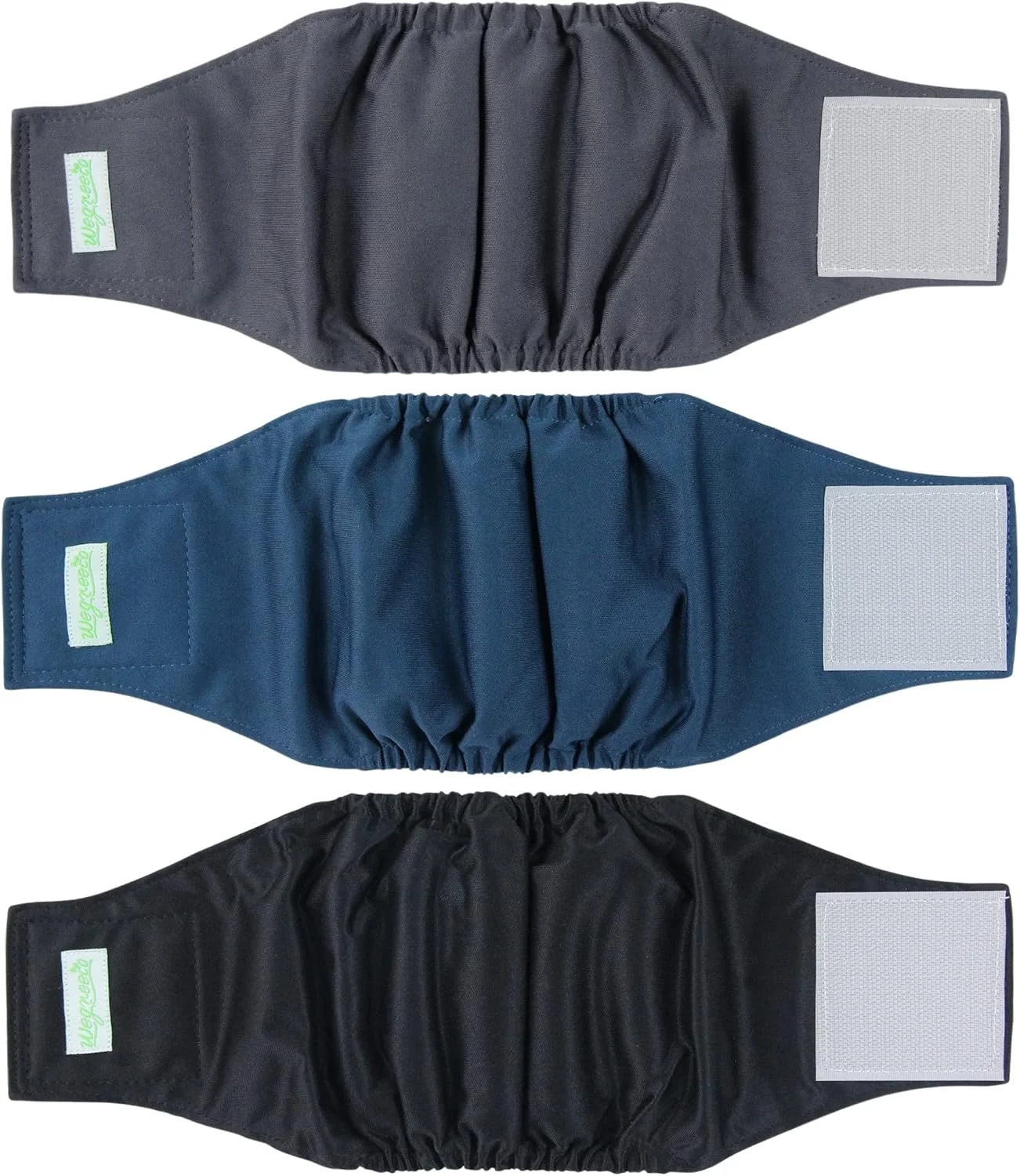 باند شکمی سگ نر قابل شستشو Wegreeco (طرح شیک) - بسته 3 عددی - پوشک سگ نر قابل شستشو (مشکی، ذغالی، سرمه ای، کوچک) باند شکمی سگ نر قابل شستشو Wegreeco (طرح شیک) - بسته 3 عددی - پوشک سگ نر قابل شستشو (مشکی، ذغالی، سرمه ای، کوچک)