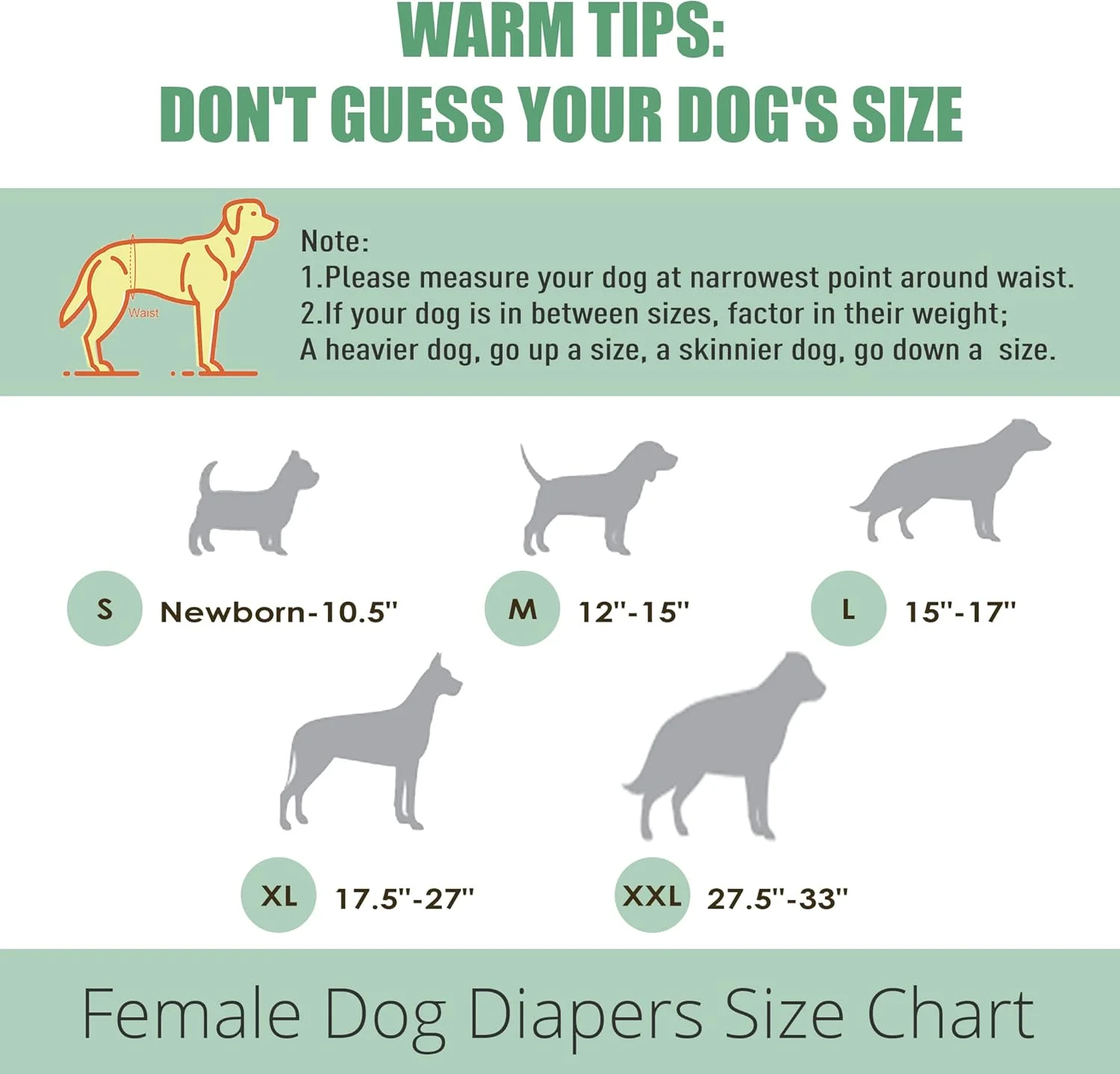 پوشک سگ قابل شستشو ویگریکو (بسته 3 عددی)، پوشک سگ بسیار جاذب برای سگ های ماده، پوشک سگ ماده برای سگ های ماده در دوران فحلی، قاعدگی، بی اختیاری ادرار یا ادرار هیجانی (راه راه گورخری، زرافه، خالدار، کوچک) پوشک سگ قابل شستشو ویگریکو (بسته 3 عددی)، پوشک سگ بسیار جاذب برای سگ های ماده، پوشک سگ ماده برای سگ های ماده در دوران فحلی، قاعدگی، بی اختیاری ادرار یا ادرار هیجانی (راه راه گورخری، زرافه، خالدار، کوچک)