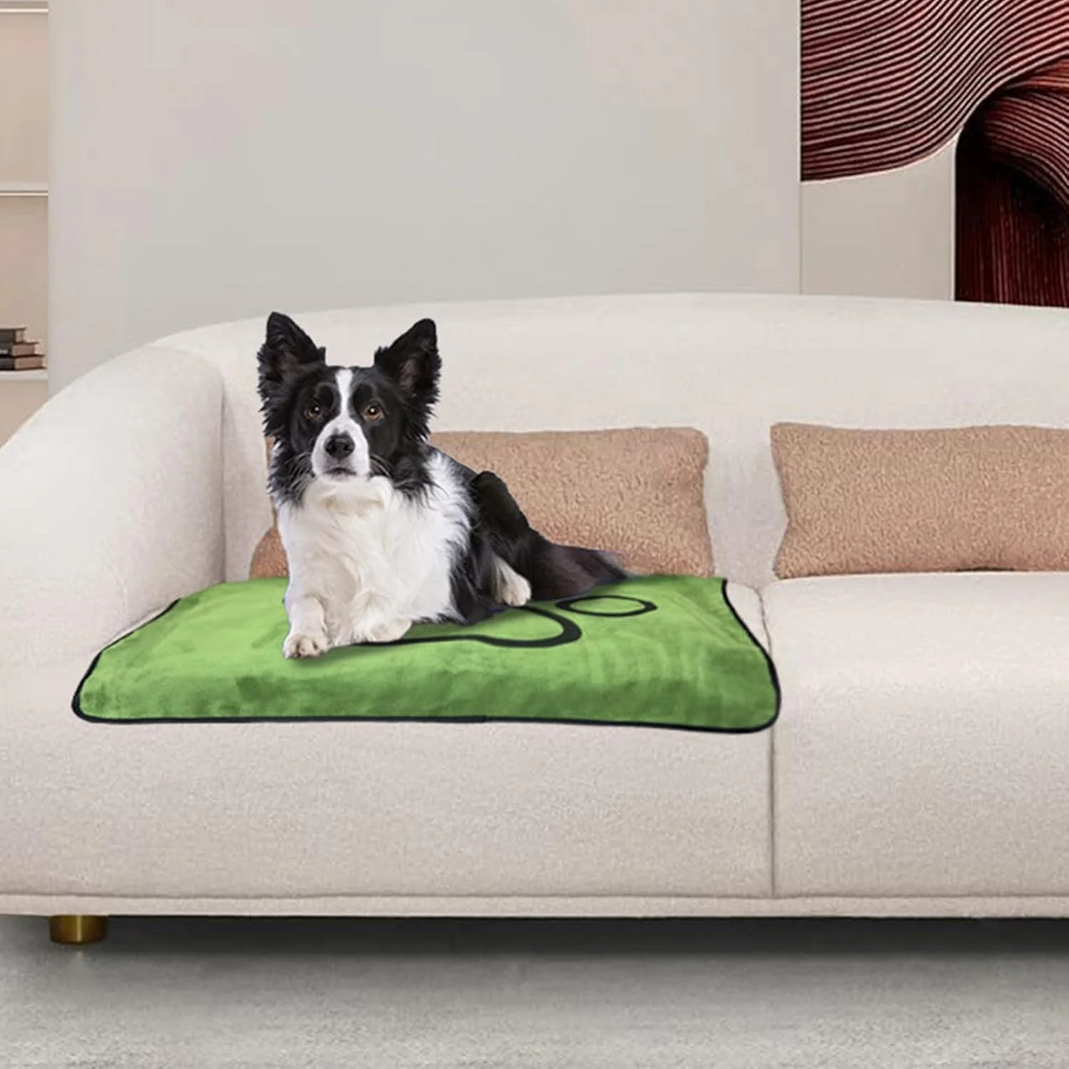 پد ادرار حیوانات خانگی، پد ادرار توله سگ، زیرانداز ضد آب، ضد لغزش، قابل شستشو، نرم و جاذب برای آموزش، مبل، تخت، فضای داخلی، لانه، پاسیو، صندلی ماشین