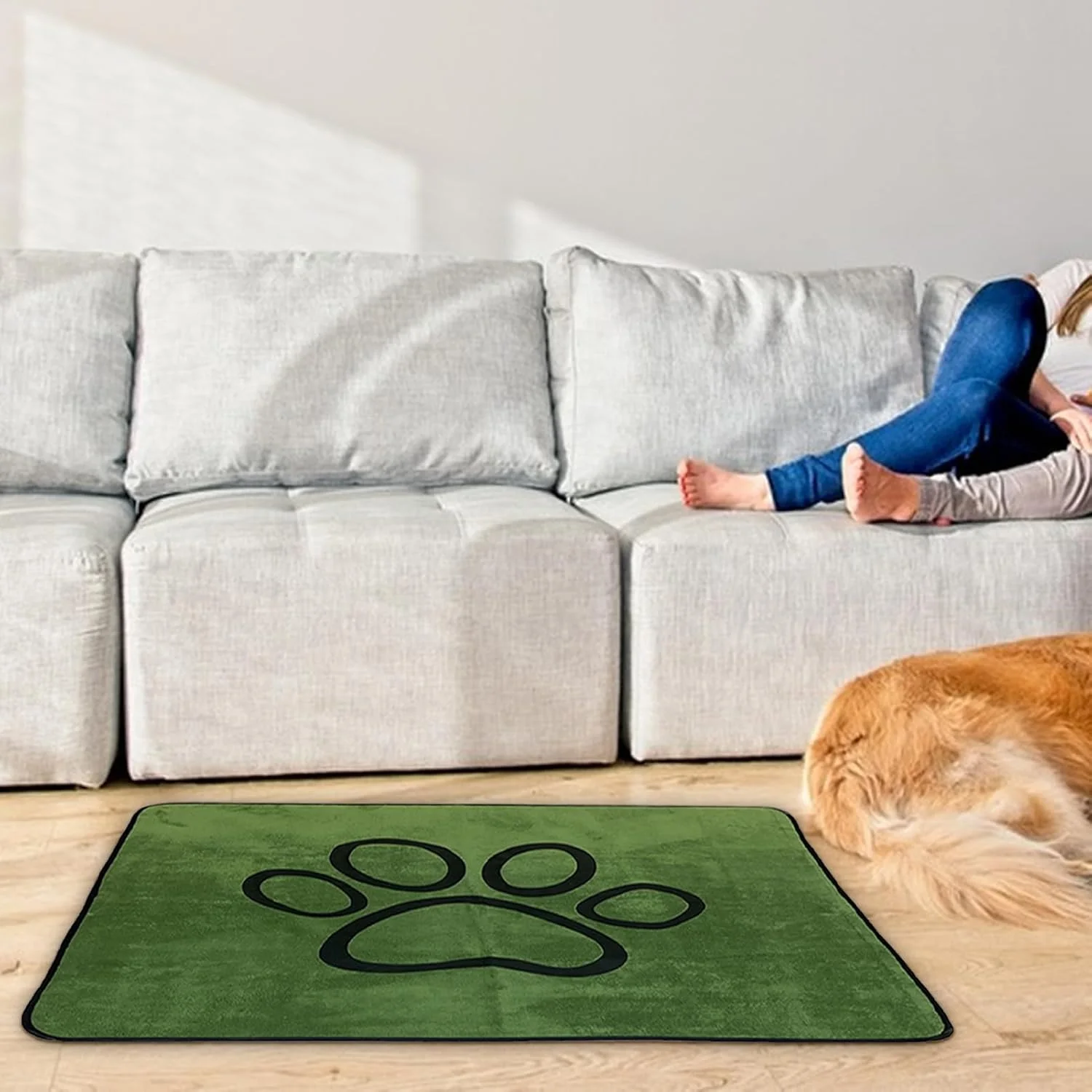 پد ادرار سگ | پد ادرار سگ، زیر ضد آب ضد لغزش قابل شستشو نرم جاذب آموزش برای آموزش دستشویی مبل تخت خواب داخل خانه لانه پاسیو صندلی ماشین