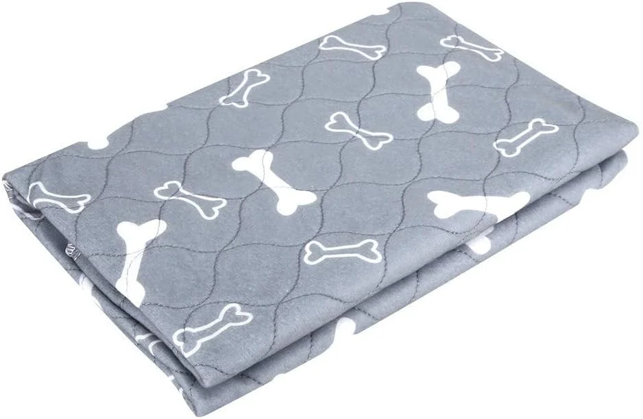 پد ضد آب ادرار سگ و توله سگ OUKA، 3 سایز مختلف، پد آموزش ادرار گربه و حیوانات خانگی قابل شستشو و استفاده مجدد، مناسب برای حیوانات خانگی مختلف (80 * 90 سانتی متر)