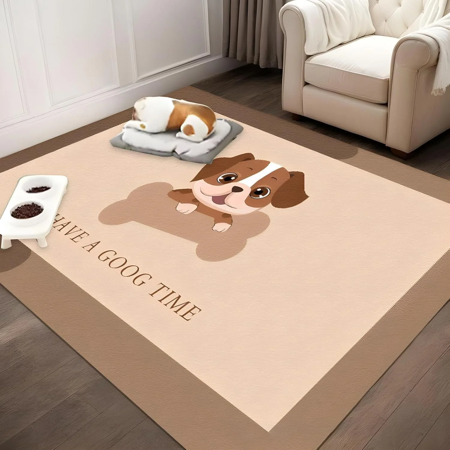 پد زیرانداز ضد آب حیوانات خانگی | فرش و زیرانداز ضد آب حیوانات خانگی | پد جاذب ادرار ضد لغزش برای آموزش توالت بچه گربه و سگ و ظرف آب