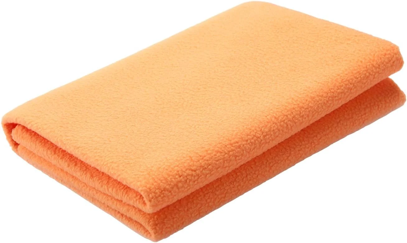 زیرانداز خشک ضد آب حیوانات خانگی Maissen | نارنجی، متوسط (100 x 70 سانتی متر) | قابل شستشو، استفاده مجدد، جذب سریع و پد بهداشتی ادرار | محافظ مبل/ کاناپه/ تخت/ آموزش ادرار توله سگ، تشک و صندلی ماشین - سگ، گربه و همه حیوانات خانگی