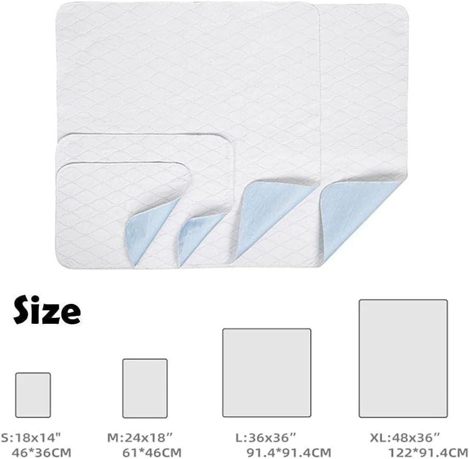 یک عدد پوشک حیوانات خانگی، پد قابل شستشوی سگ، پد آموزشی ضد آب و قابل استفاده مجدد، پد محیطی جاذب ادرار