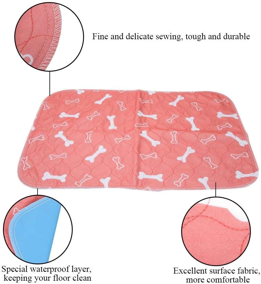 پد ادرار سگ، پد آموزشی قابل شستشو برای حیوانات خانگی، محافظ تشک ضد آب برای توله سگ، سگ بالغ و مسن، زایمان و بی اختیاری