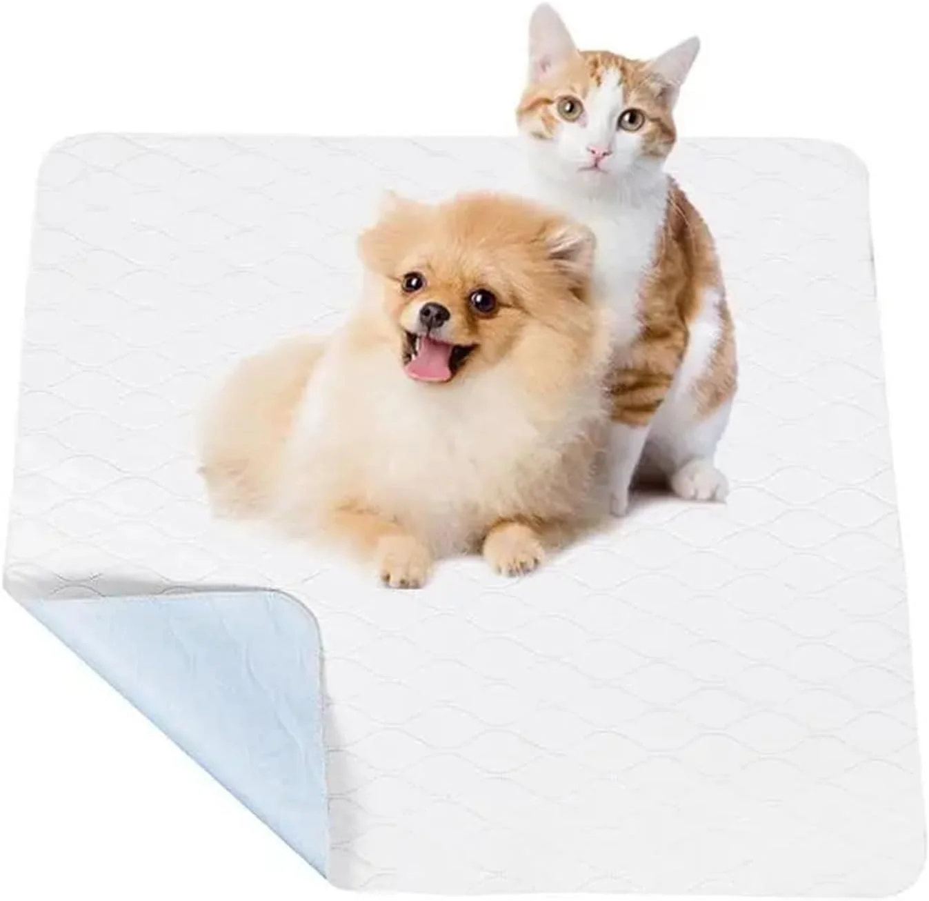 پدهای ادرار شوی سگ، پدهای ضخیم ادرار سگ بسیار جاذب، پد قابل استفاده مجدد (S)