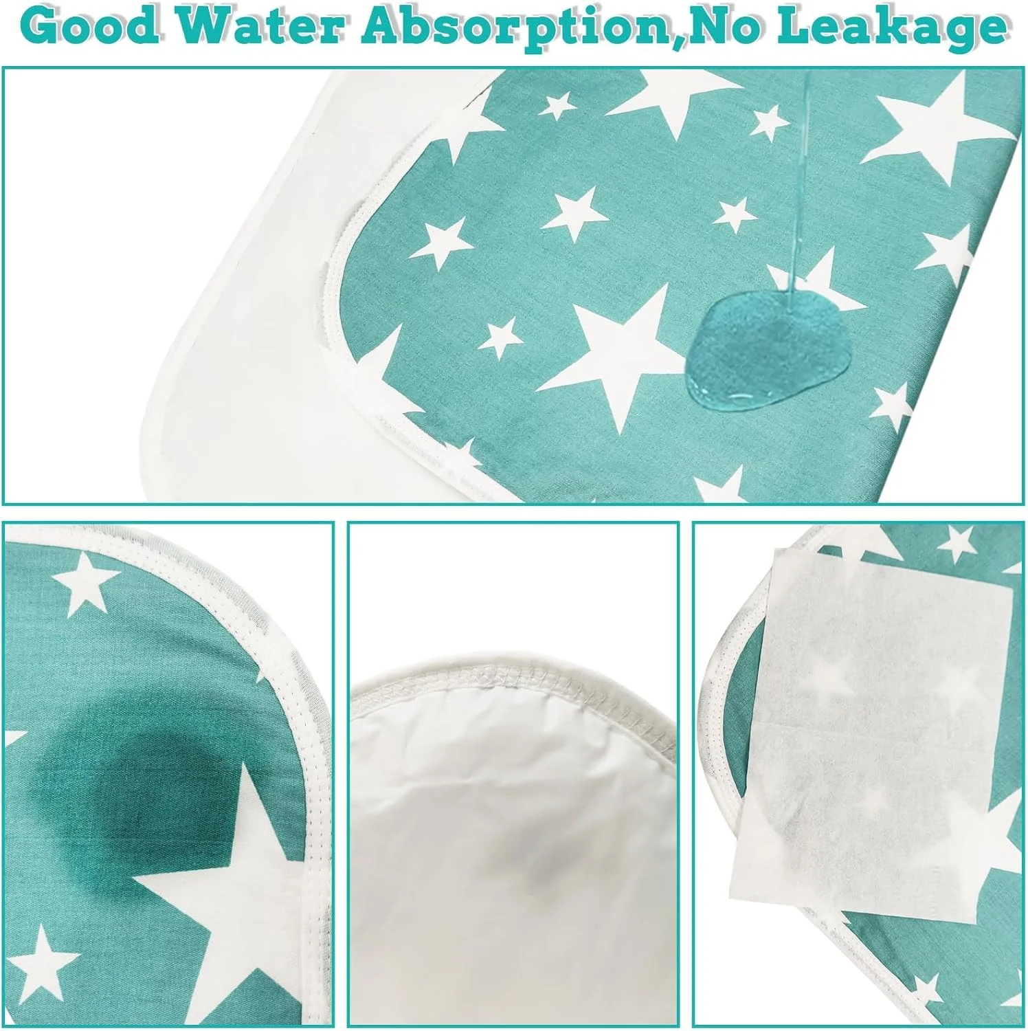 پد سگ قابل شستشو 6 عددی، پد سگ قابل استفاده مجدد، زیرانداز ضد آب سگ، پد ادرار سگ با جذب سریع برای ماشین/فضای داخلی/فضای باز - فروشگاه Kathson