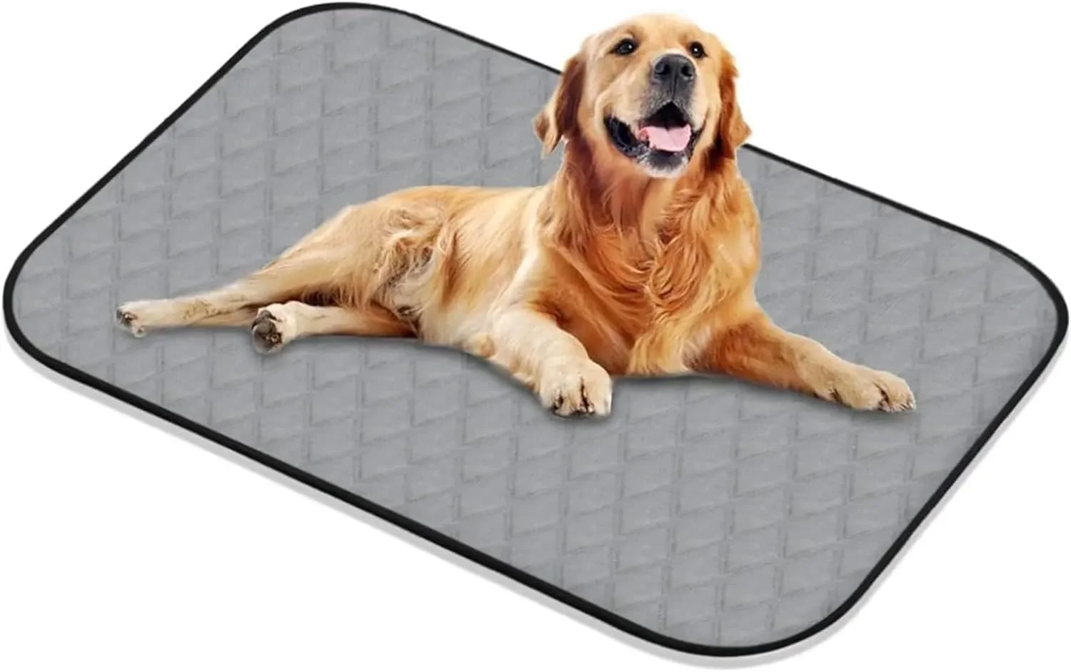 پدهای ادرار شوی سگ، پدهای آموزشی قابل استفاده مجدد برای سگ و توله سگ، غیر لغزنده، ضد نشت و ضد آب، 2 عدد (67 سانتی متر در 50 سانتی متر)