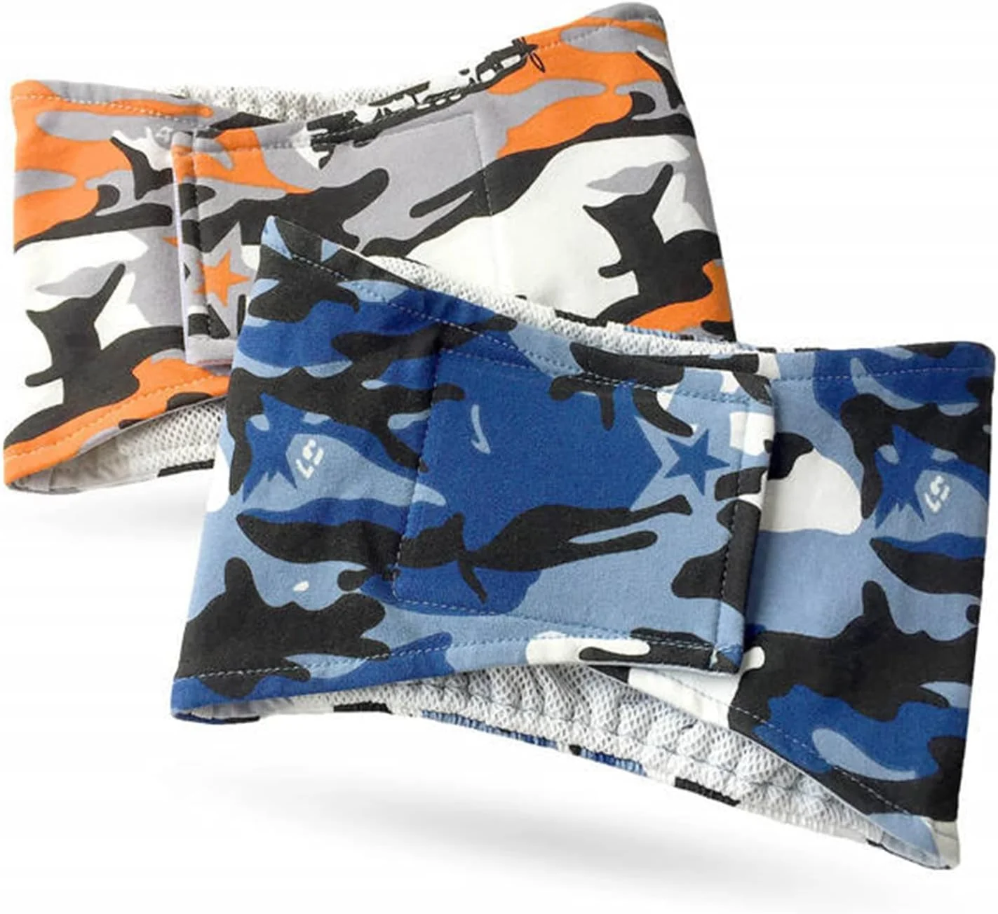 دو عدد پوشک سگ نر قابل شستشو طرح استتار، کمربند شکمی سگ نر قابل استفاده مجدد با چسب نر و ماده، پوشش سگ برای سگ های در دوره پریودی، بی اختیاری ادرار یا ادرار هیجانی دو عدد پوشک سگ نر قابل شستشو طرح استتار، کمربند شکمی سگ نر قابل استفاده مجدد با چسب نر و ماده، پوشش سگ برای سگ های در دوره پریودی، بی اختیاری ادرار یا ادرار هیجانی