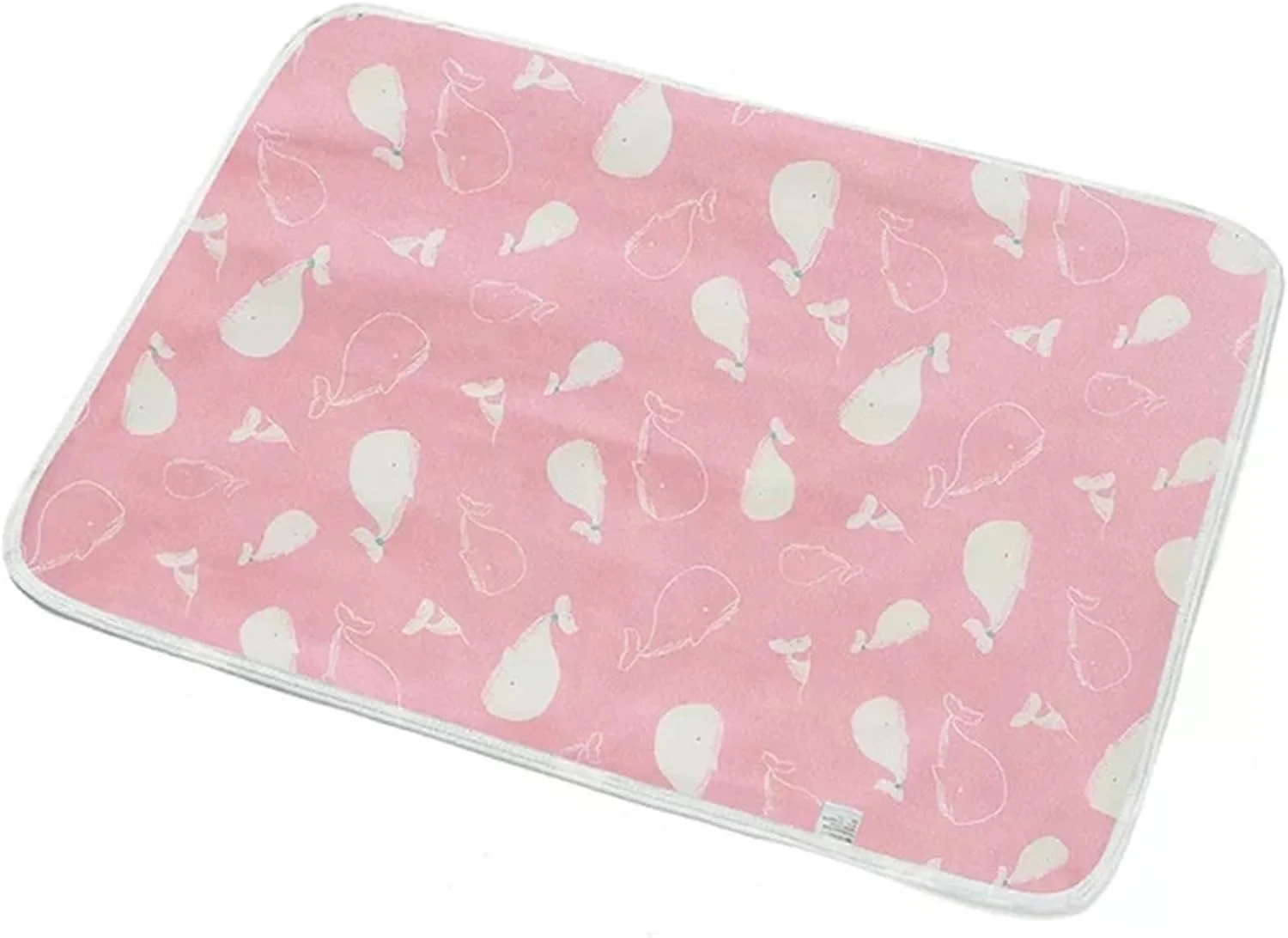 پدهای ادرار قابل شستشو برای سگ، پد بزرگ و قابل استفاده مجدد با جذب فوق العاده، تشک زایمان برای مسافرت در فضای داخلی و خارجی (صورتی، 50x70 سانتی متر)