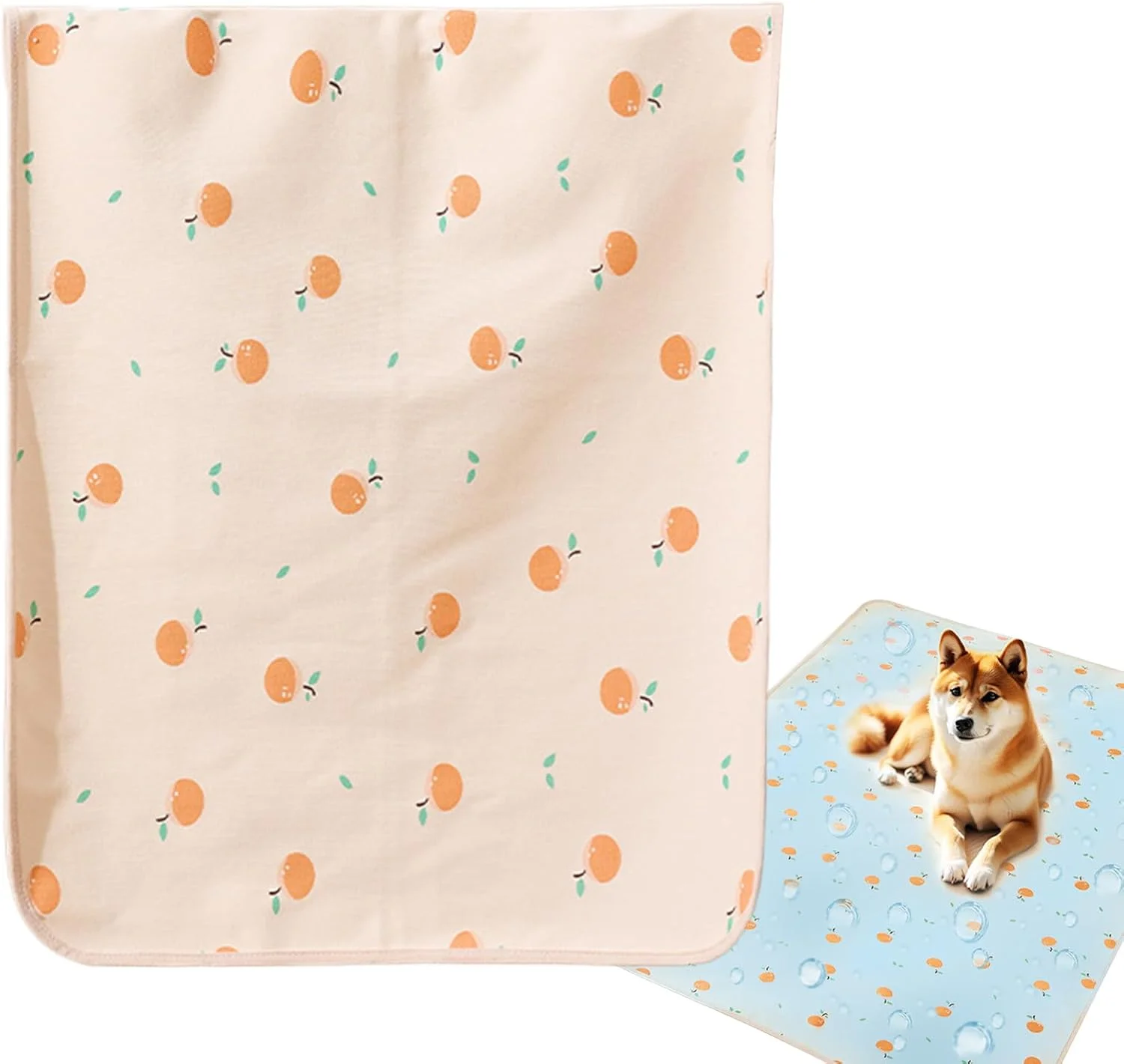 پدهای ادرار شوی سگ - پدهای ادرار توله سگ - ضد نشت قابل شستشو با لایه ضد آب TPU پد کف تنفسی برای توله سگ بچه گربه سگ بزرگسال نژاد متوسط گربه خرگوش چینچیلا همستر