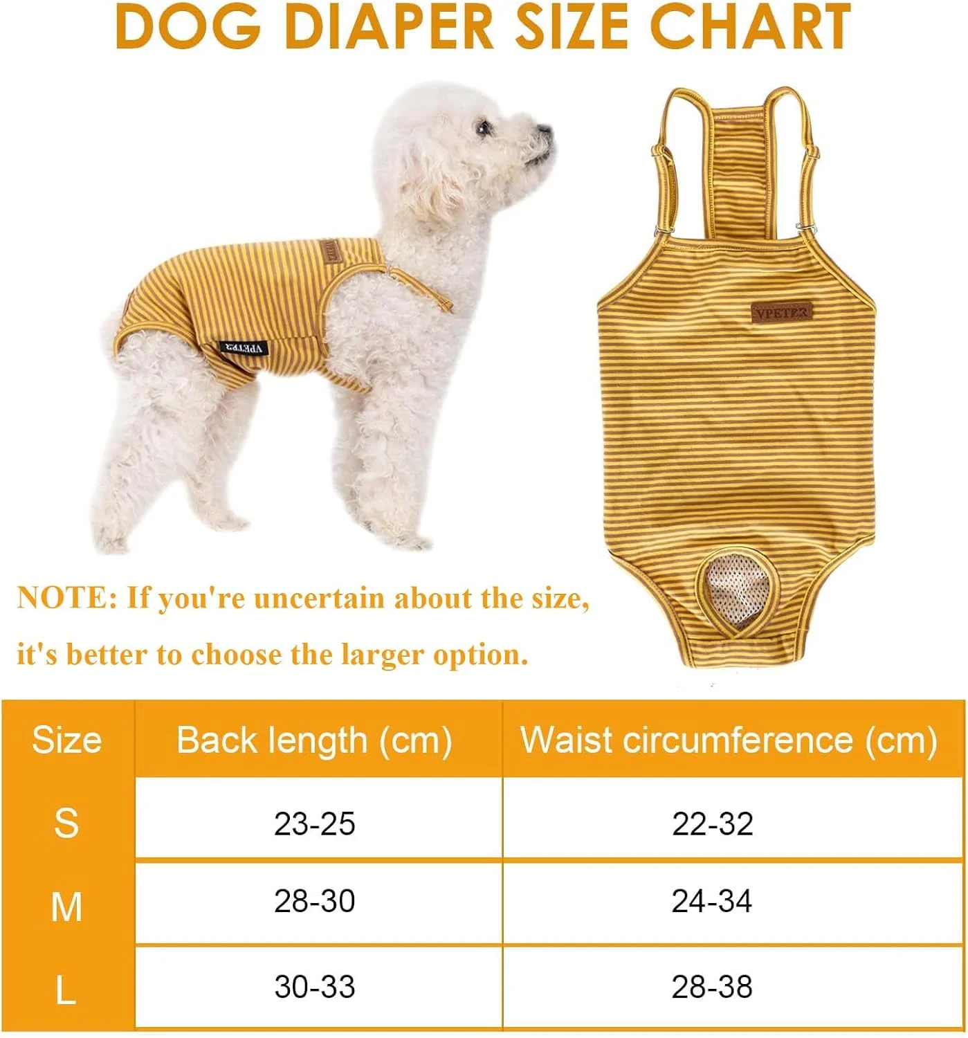 شورت بهداشتی قابل شستشو برای سگ ها - پوشک سگ قابل استفاده مجدد برای سگ های ماده در دوره فحلی - شورت ضد ماسک قابل تنظیم - محافظت در برابر دوره و بی اختیاری (L)