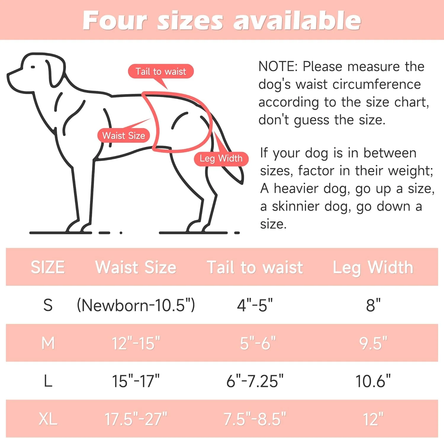 پوشک سگ ماده قابل شستشو (بسته 4 عددی)، پوشک سگ دخترانه قابل استفاده مجدد، شورت، کمربند شکمی برای دوره فحلی حیوانات خانگی، مدفوع کردن، ادرار کردن، آموزش دستشویی، بی اختیاری، علامت گذاری، سایز خیلی بزرگ