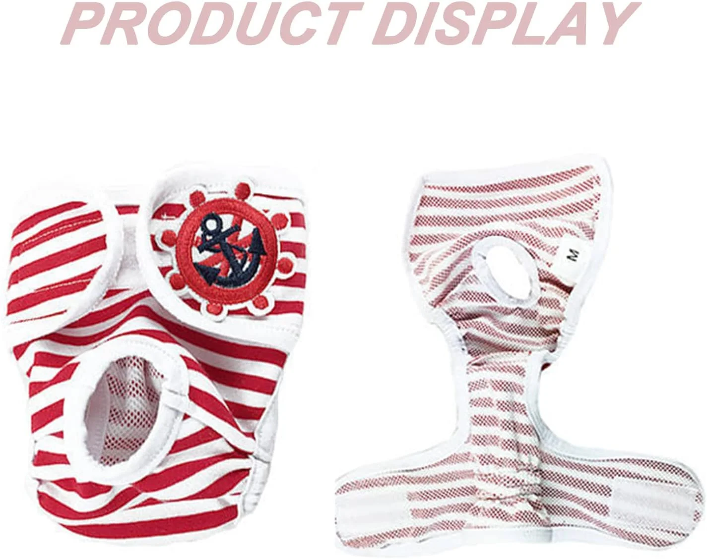 ست 3 عددی پوشک سگ قابل شستشو، لباس زیر سگ قابل استفاده مجدد، نوار شکمی برای سگ های نر و ماده با چسب نر و ماده، پوشک الاستیک سگ برای تدی، کورگی جوان، بولداگ فرانسوی