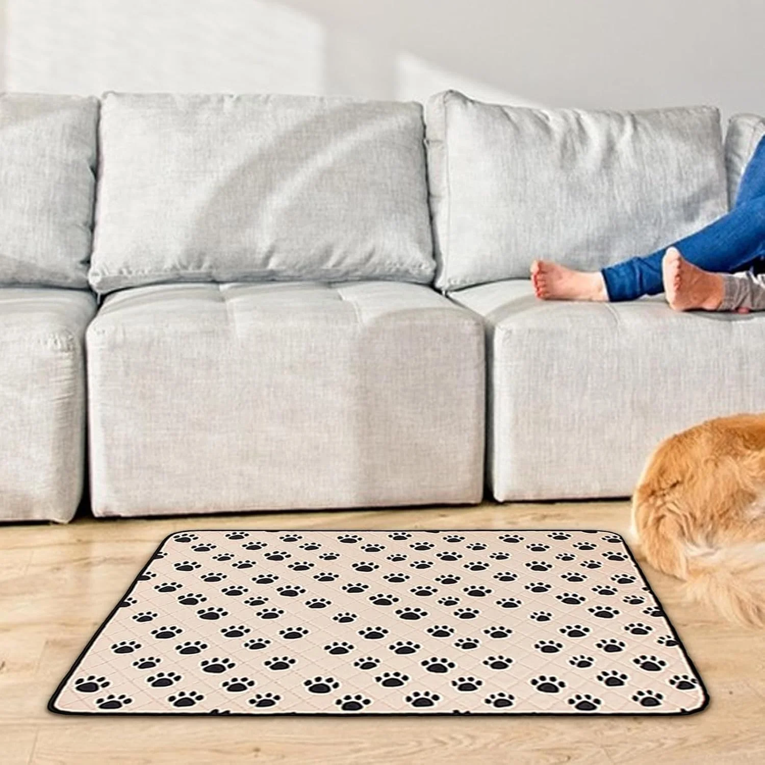 پدهای ادرار سگ قابل شستشو - پدهای آموزشی توله سگ قابل استفاده مجدد | پدهای زیرانداز جاذب برای سگ ها در فضای باز و داخل خانه پدهای ادرار سگ قابل شستشو - پدهای آموزشی توله سگ قابل استفاده مجدد | پدهای زیرانداز جاذب برای سگ ها در فضای باز و داخل خانه