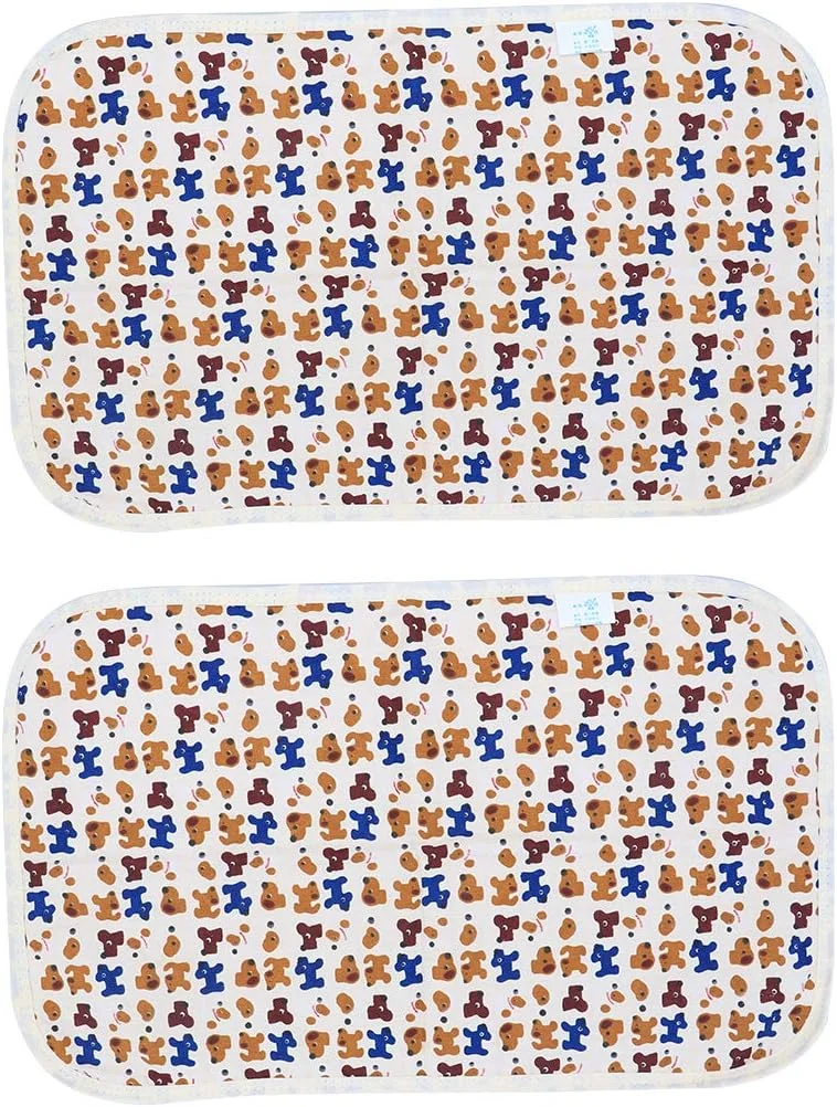 پد ادرار سگ قابل شستشو 2 عددی، پدهای آموزشی قابل استفاده مجدد با جذب سریع (قهوه ای) پد ادرار سگ قابل شستشو 2 عددی، پدهای آموزشی قابل استفاده مجدد با جذب سریع (قهوه ای)