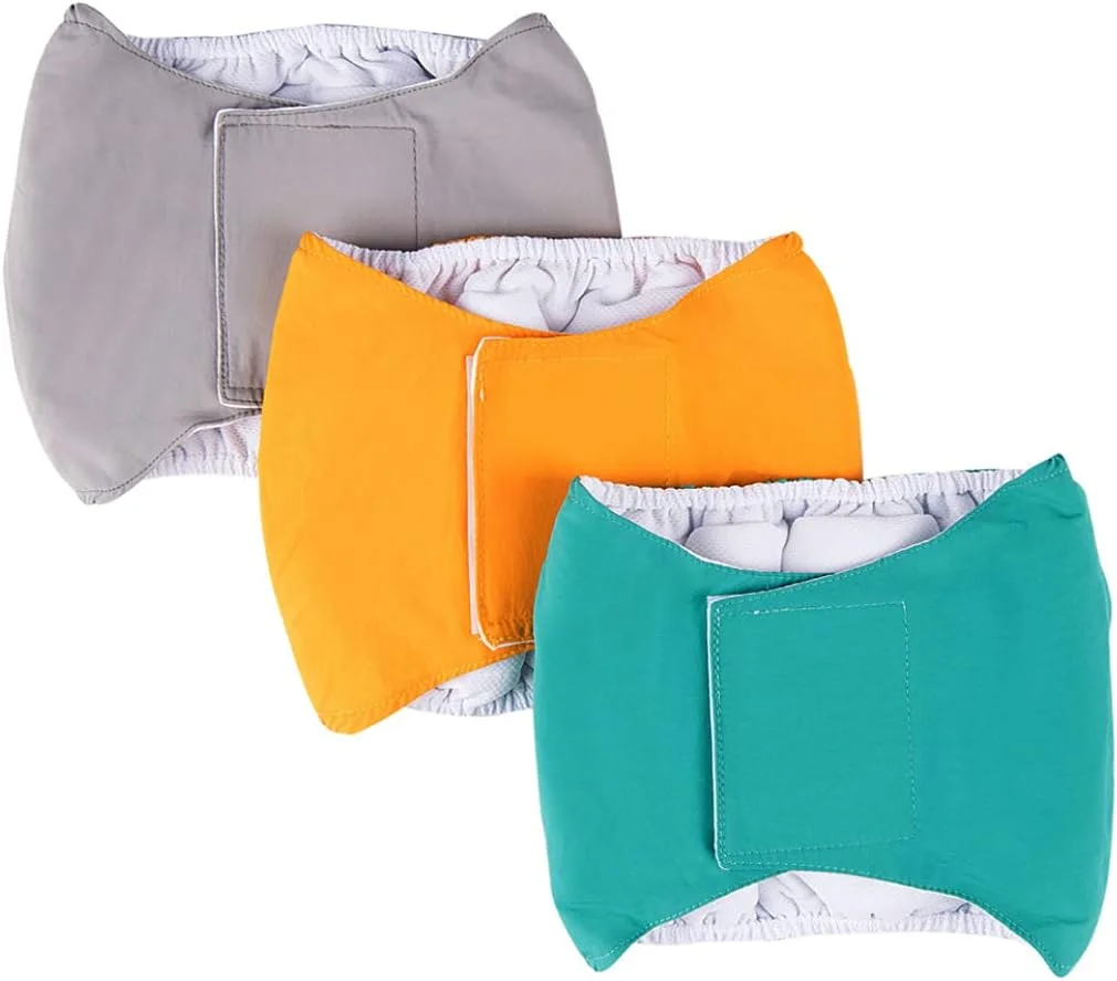 شورت بهداشتی سگ نر قابل شستشو با جذب بالا، شورت سگ سایز S، 3 عدد لباس سگ، شورت سگ شورت بهداشتی سگ نر قابل شستشو با جذب بالا، شورت سگ سایز S، 3 عدد لباس سگ، شورت سگ