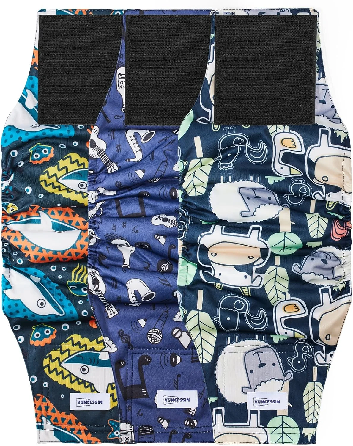 پوشک سگ نر قابل شستشو و چند بار مصرف، کمربند شکمی ممتاز برای سگ های نر، بسته 3 عددی، پوشک بسیار کوچک با جذب بالا برای سگ های نر در بی اختیاری ادرار یا ادرار هیجانی و آموزش (XS) پوشک سگ نر قابل شستشو و چند بار مصرف، کمربند شکمی ممتاز برای سگ های نر، بسته 3 عددی، پوشک بسیار کوچک با جذب بالا برای سگ های نر در بی اختیاری ادرار یا ادرار هیجانی و آموزش (XS)