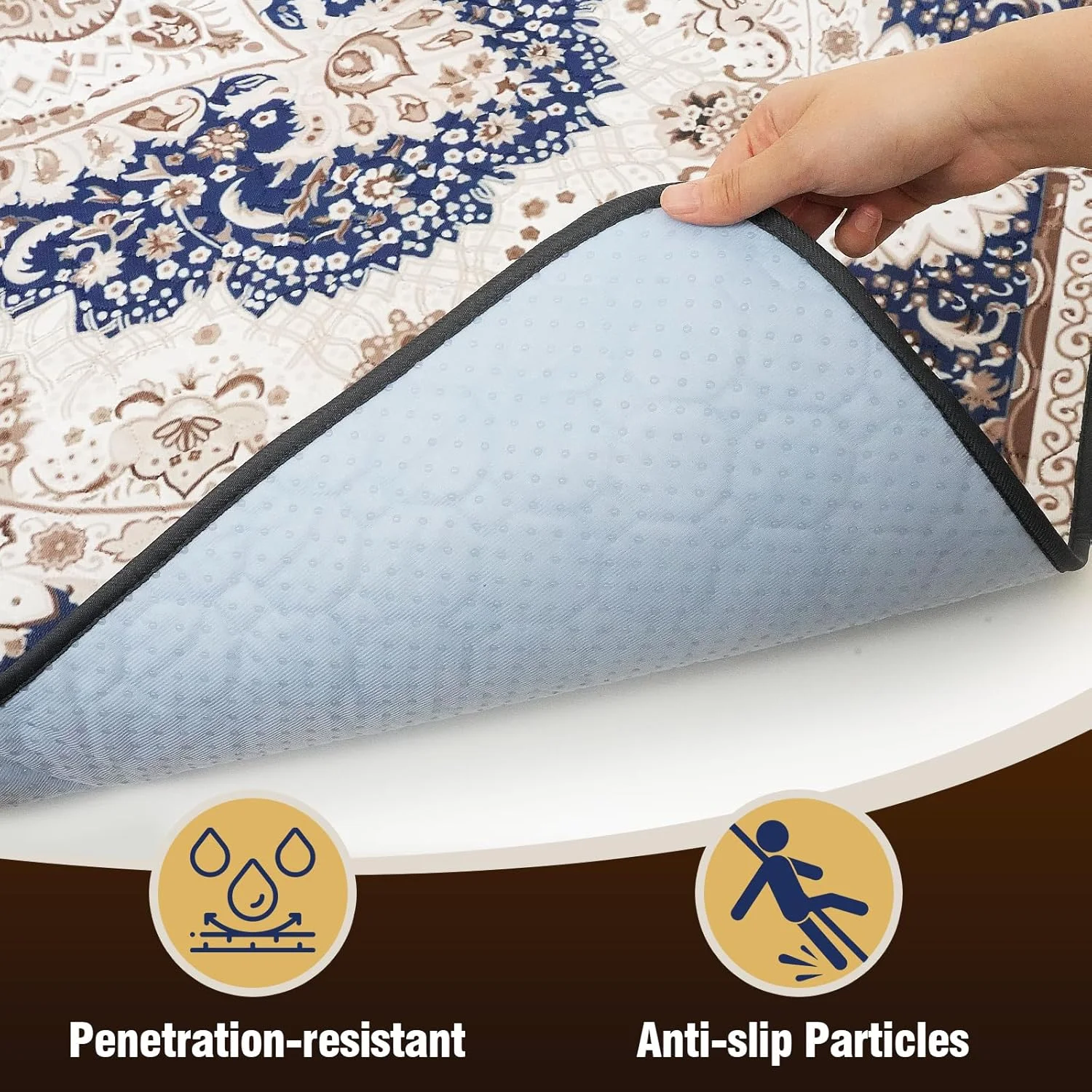 پد سگ قابل شستشو 80x100 سانتی متر (2 عدد)، پد ادرار قابل استفاده مجدد برای سگ، پد ادرار سگ فوق العاده جاذب سایز خیلی بزرگ، پد سگ ضد آب و ضد نشت سایز XXL، پد آموزشی ضد لغزش برای آموزش دستشویی حیوانات خانگی