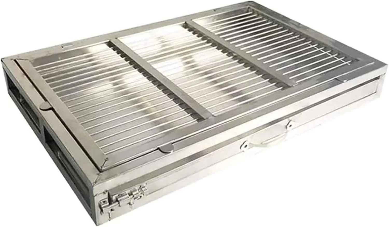 توالت سگ استیل ضد زنگ، پد آموزش ادرار توله سگ قابل حمل، محافظت از پنجه ها و کف زمین، تمیز کردن و استفاده آسان