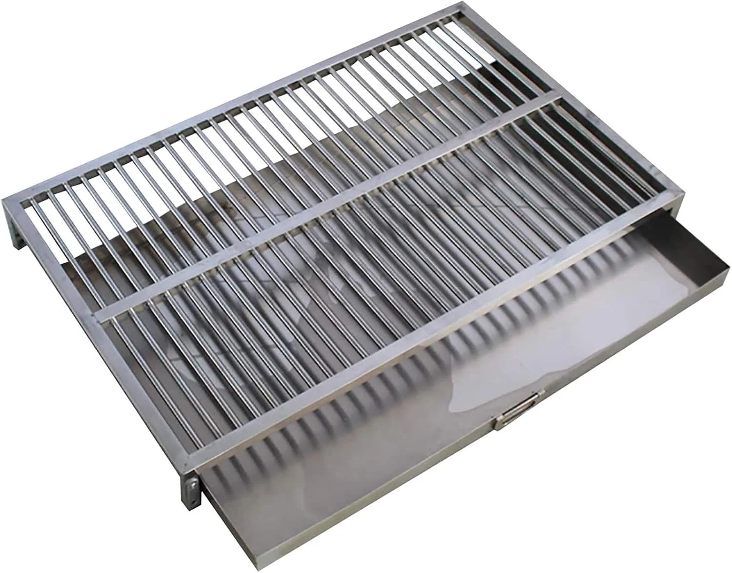 ظرف دستشویی سگ WANGPP، سینی آموزش دستشویی سگ از جنس استیل ضد زنگ، طراحی دو لایه، محافظت از پنجه های خشک و محافظت از کف (انتخاب های متعدد)