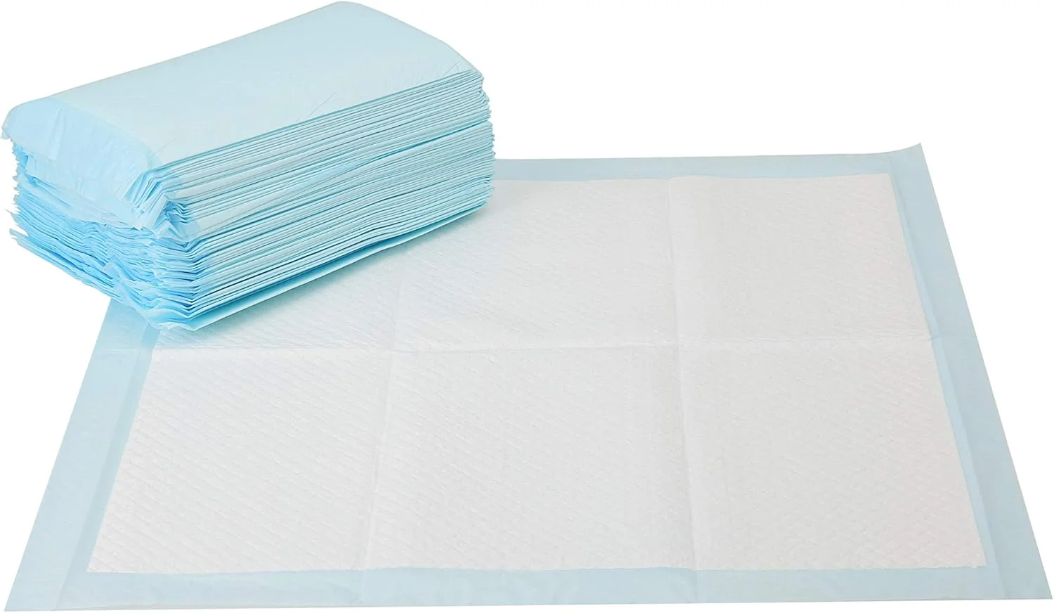 پدهای آموزشی سگ Wags & Wiggles، بسته 30 عددی | پدهای ادرار توله سگ | لوازم سگ و توله سگ، سفید