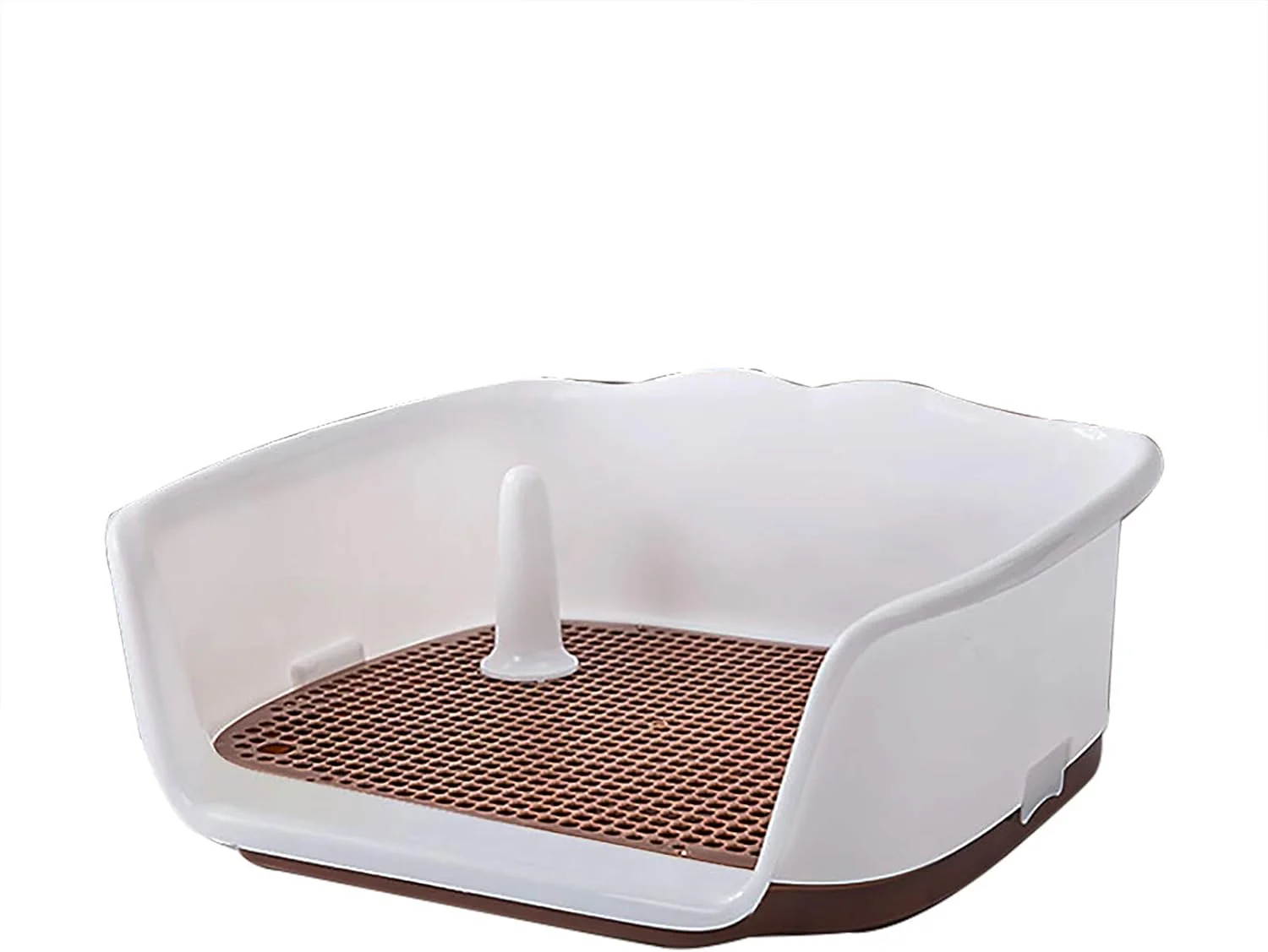 توالت سگ باز WANGPP، توالت حیوانات خانگی داخلی، پد آموزش ادرار توله سگ قابل حمل، تمیز کردن آسان، ضد لغزش، ضد پاشش، پنجه ها را خشک نگه می دارد (قهوه ای) توالت سگ باز WANGPP، توالت حیوانات خانگی داخلی، پد آموزش ادرار توله سگ قابل حمل، تمیز کردن آسان، ضد لغزش، ضد پاشش، پنجه ها را خشک نگه می دارد (قهوه ای)